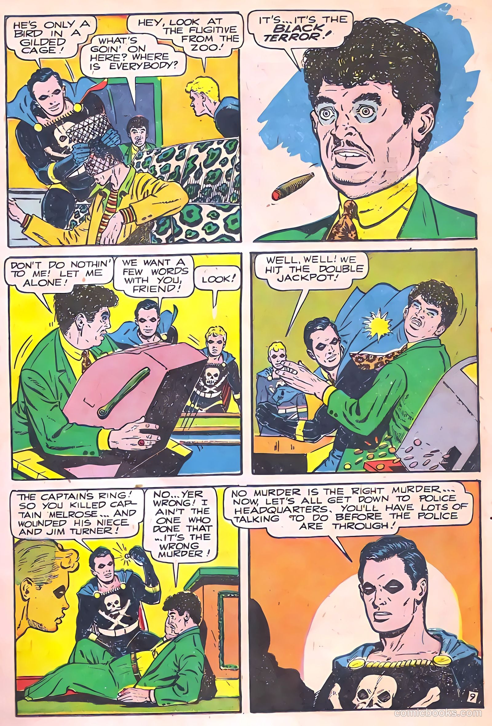 The Black Terror #26 (1949) — page 10 of 31
