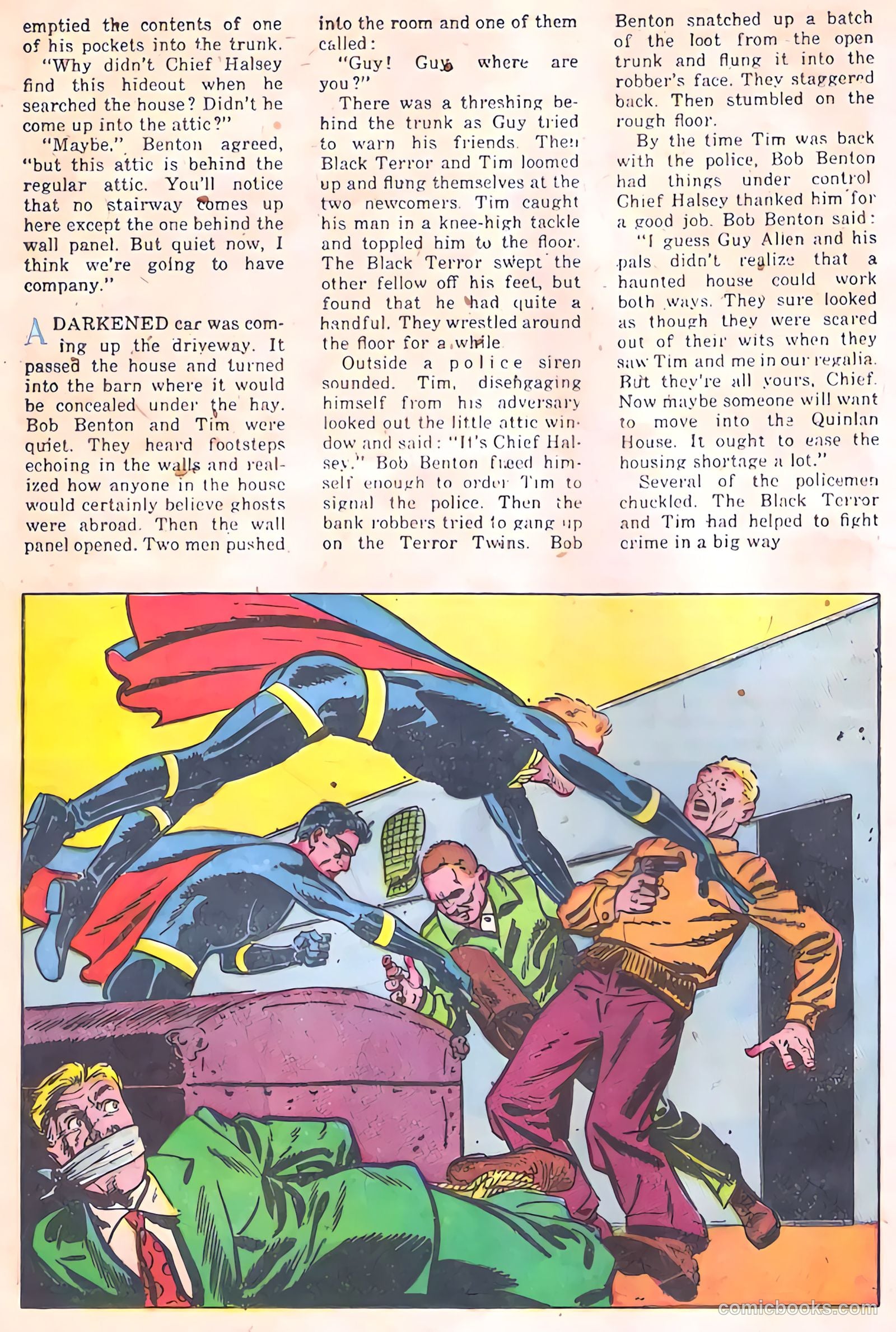 The Black Terror #26 (1949) — page 23 of 31