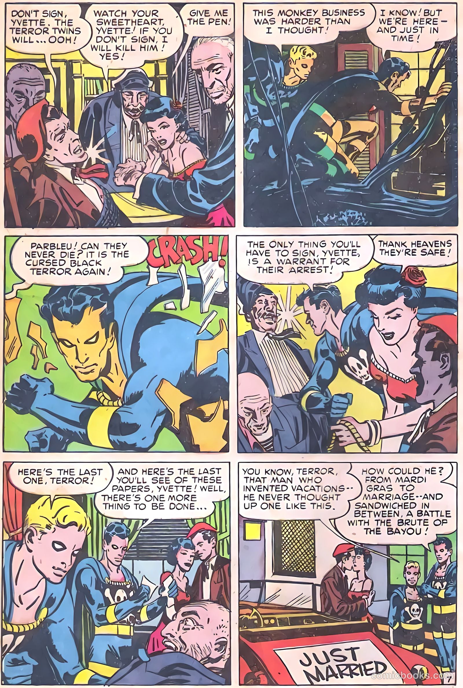 The Black Terror #26 (1949) — page 30 of 31