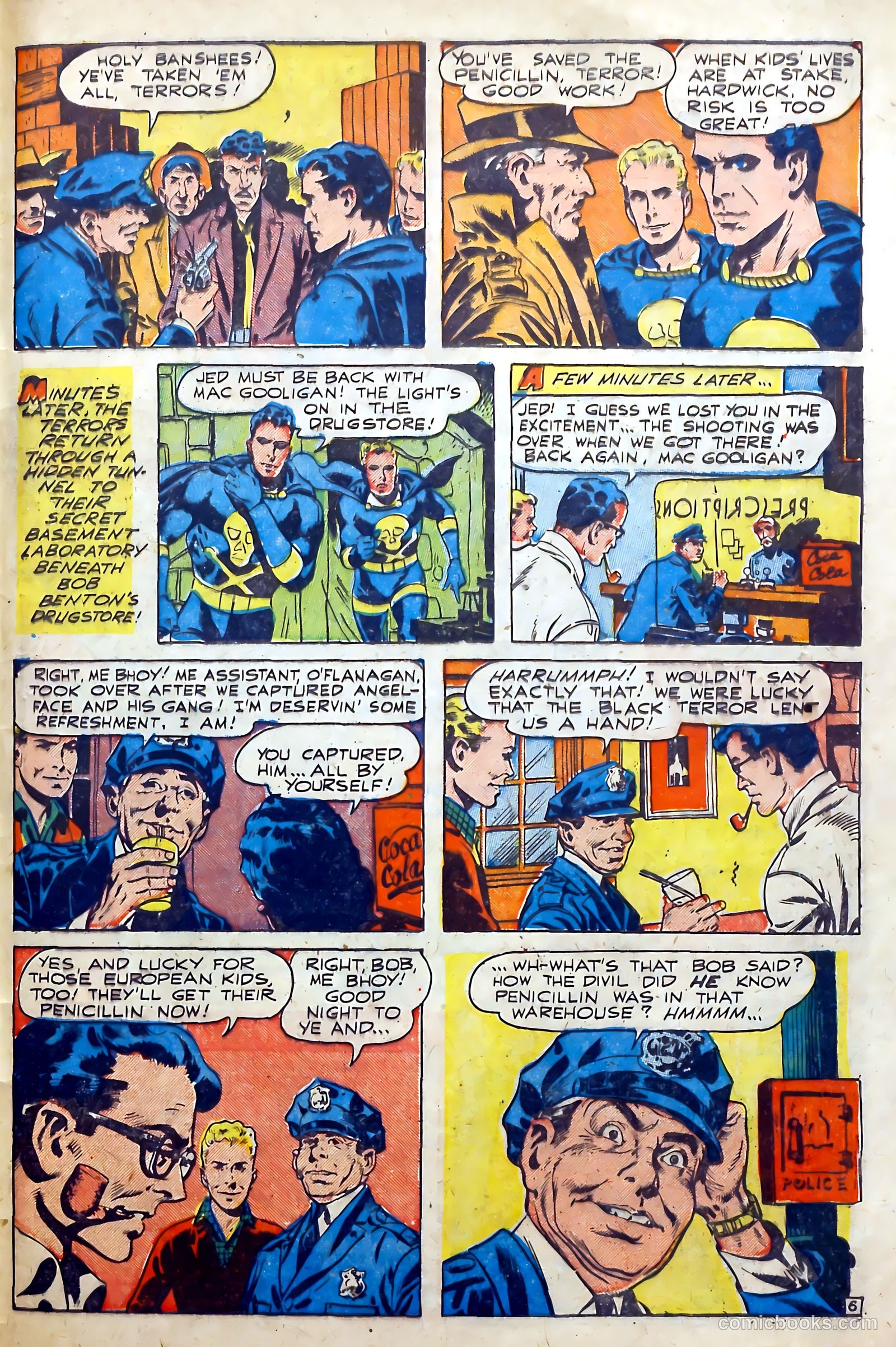 The Black Terror #27 (1949) — page 33 of 36