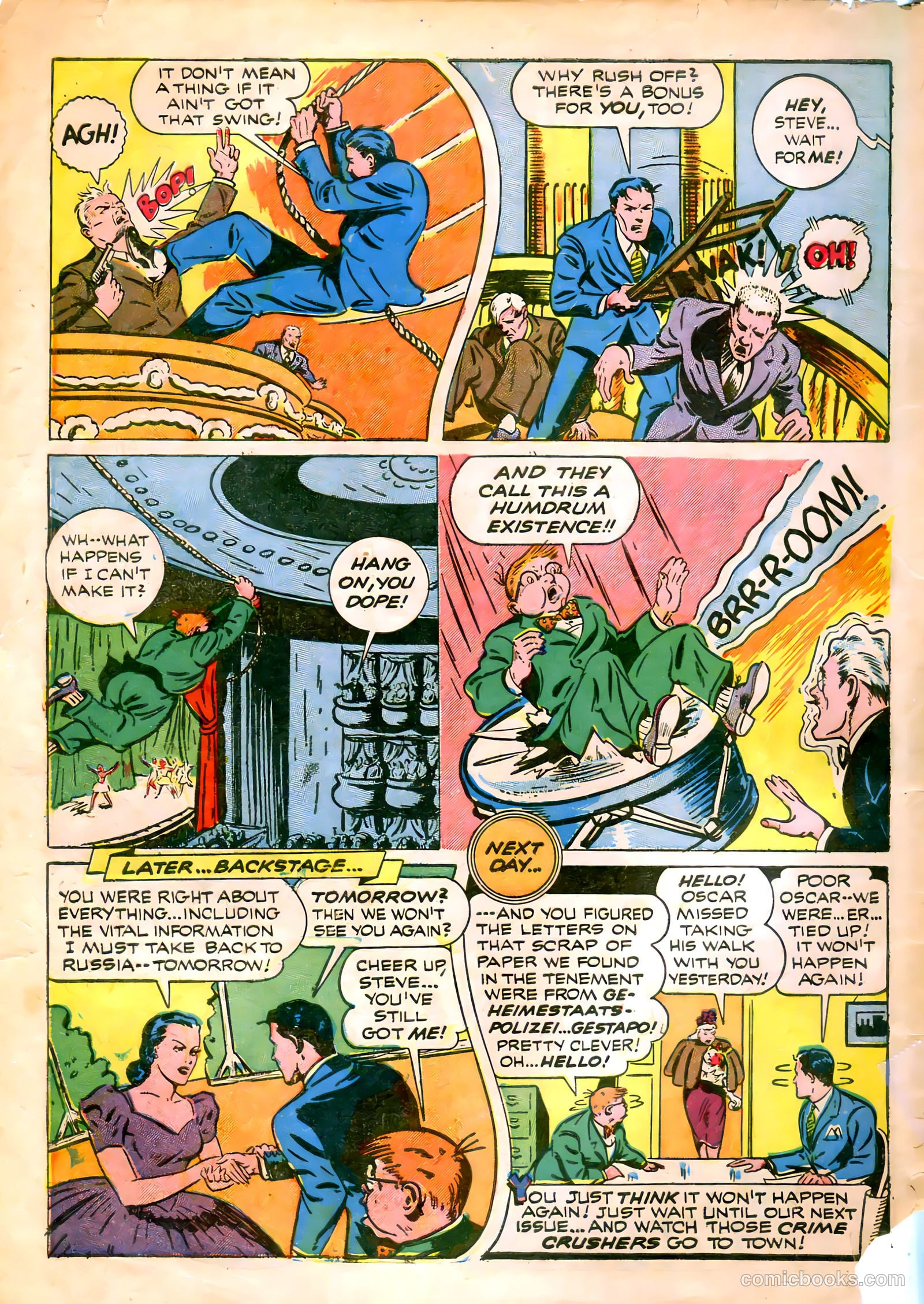 The Black Terror #3 (1943) — page 57 of 57