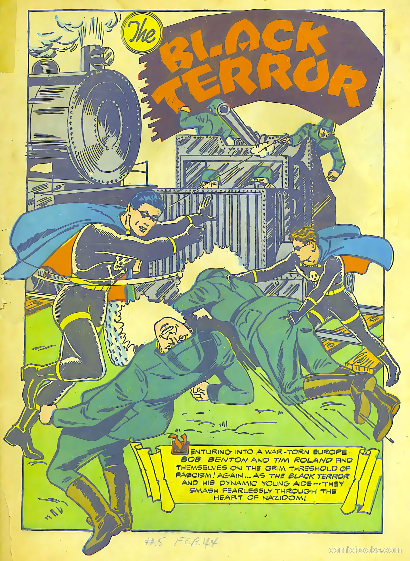 The Black Terror #5 (1944) — page 2 of 53
