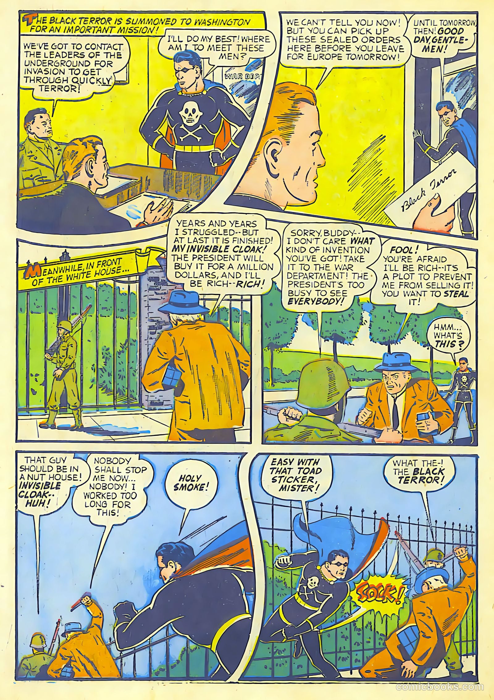 The Black Terror #5 (1944) — page 17 of 53