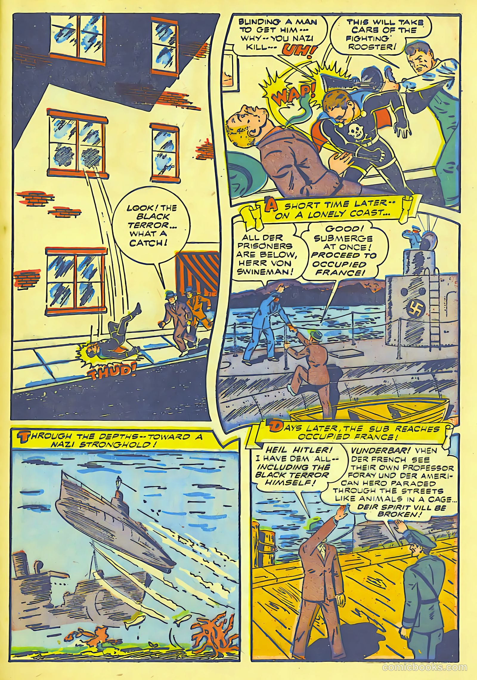 The Black Terror #5 (1944) — page 35 of 53