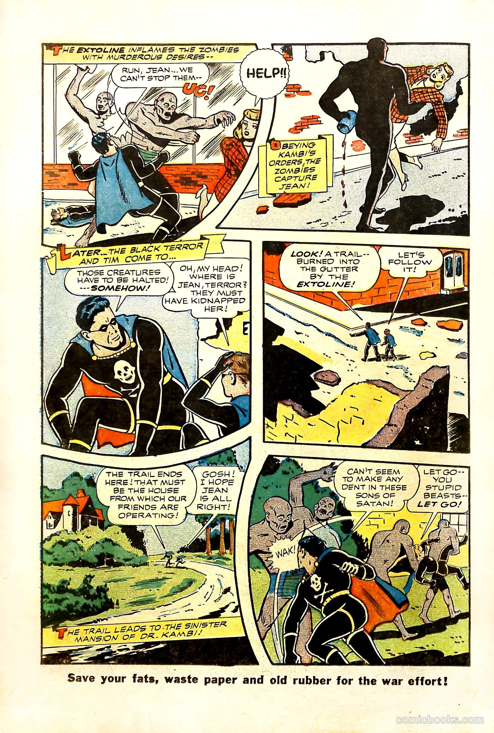 The Black Terror #6 (1944) — page 22 of 53