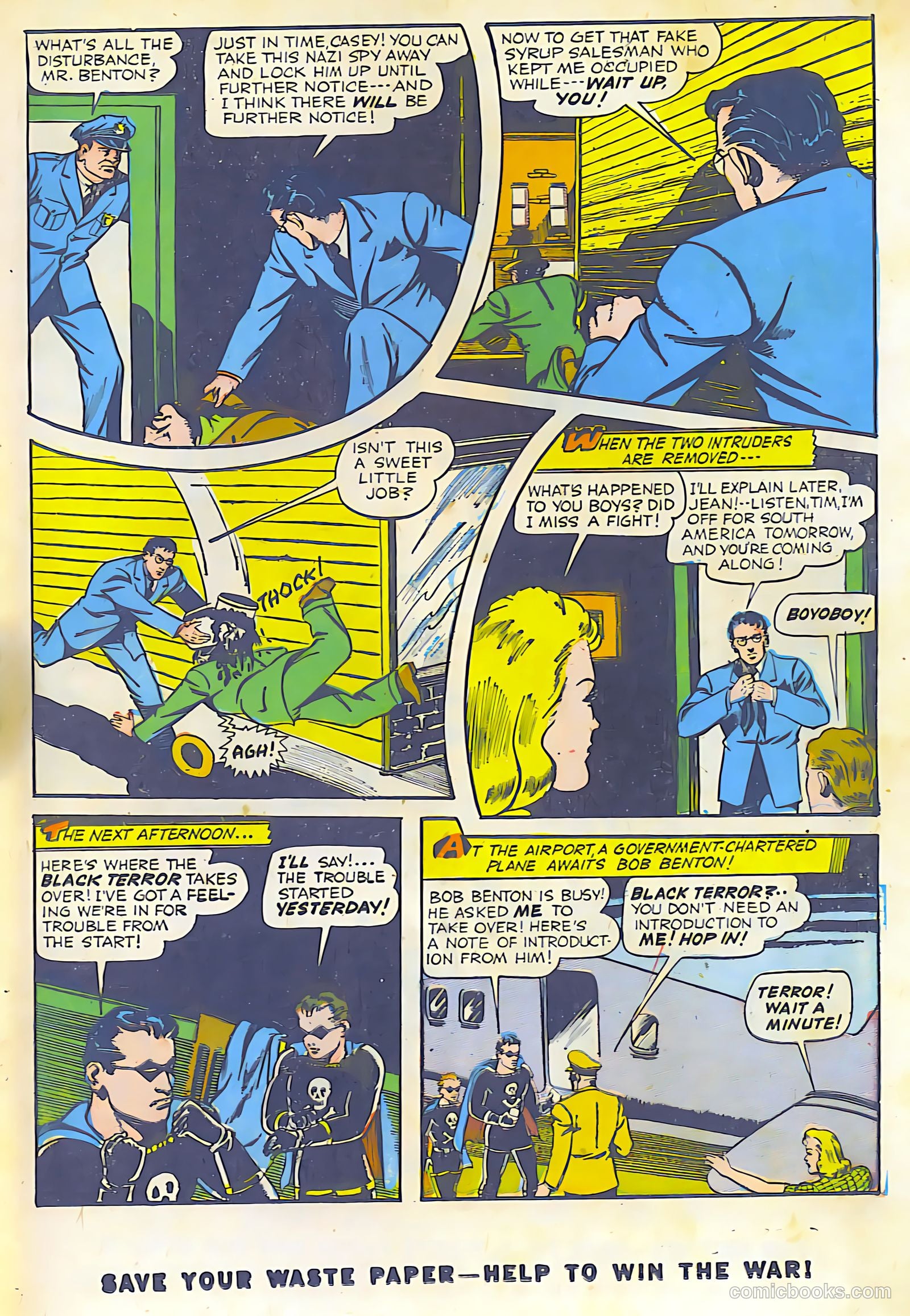 The Black Terror #7 (1944) — page 19 of 52