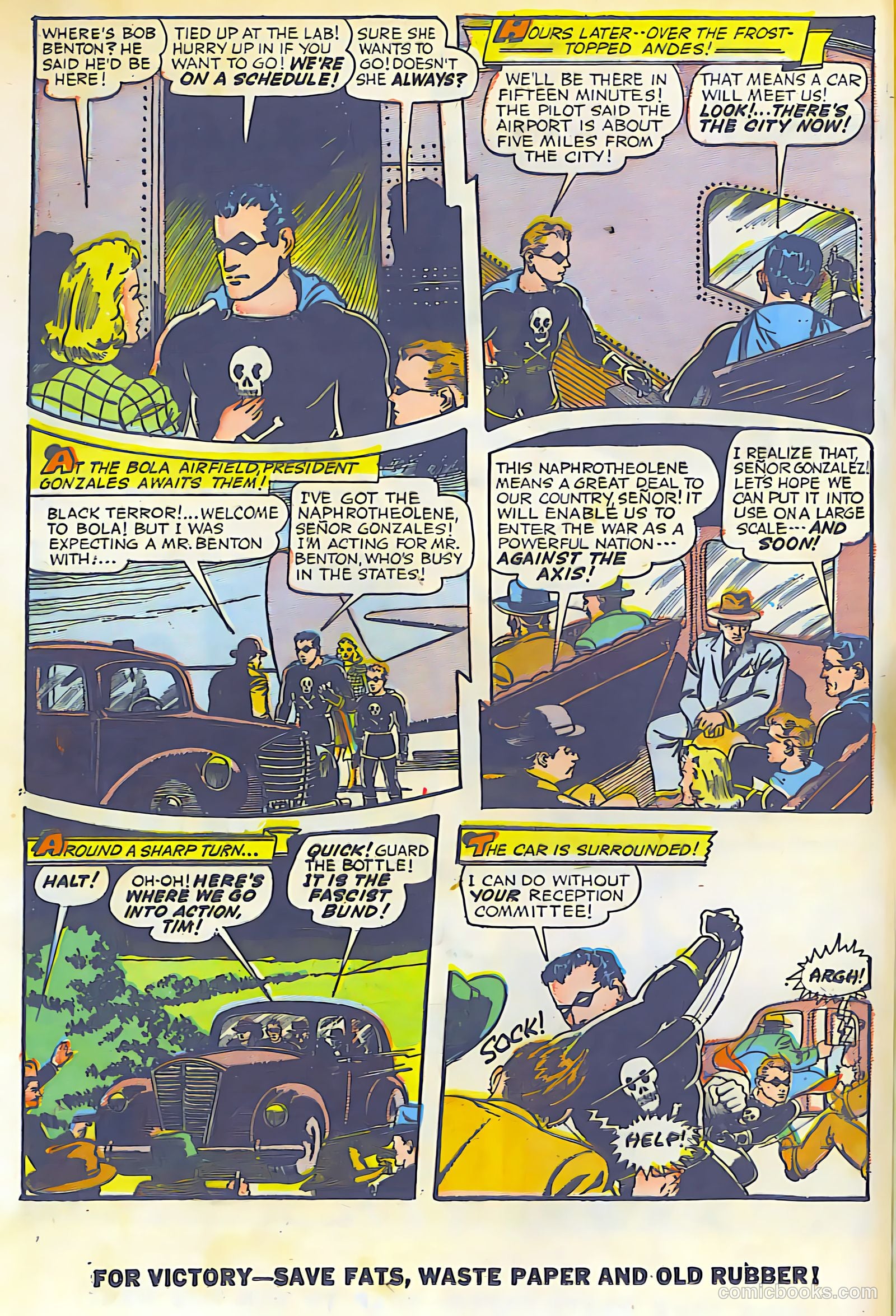 The Black Terror #7 (1944) — page 20 of 52
