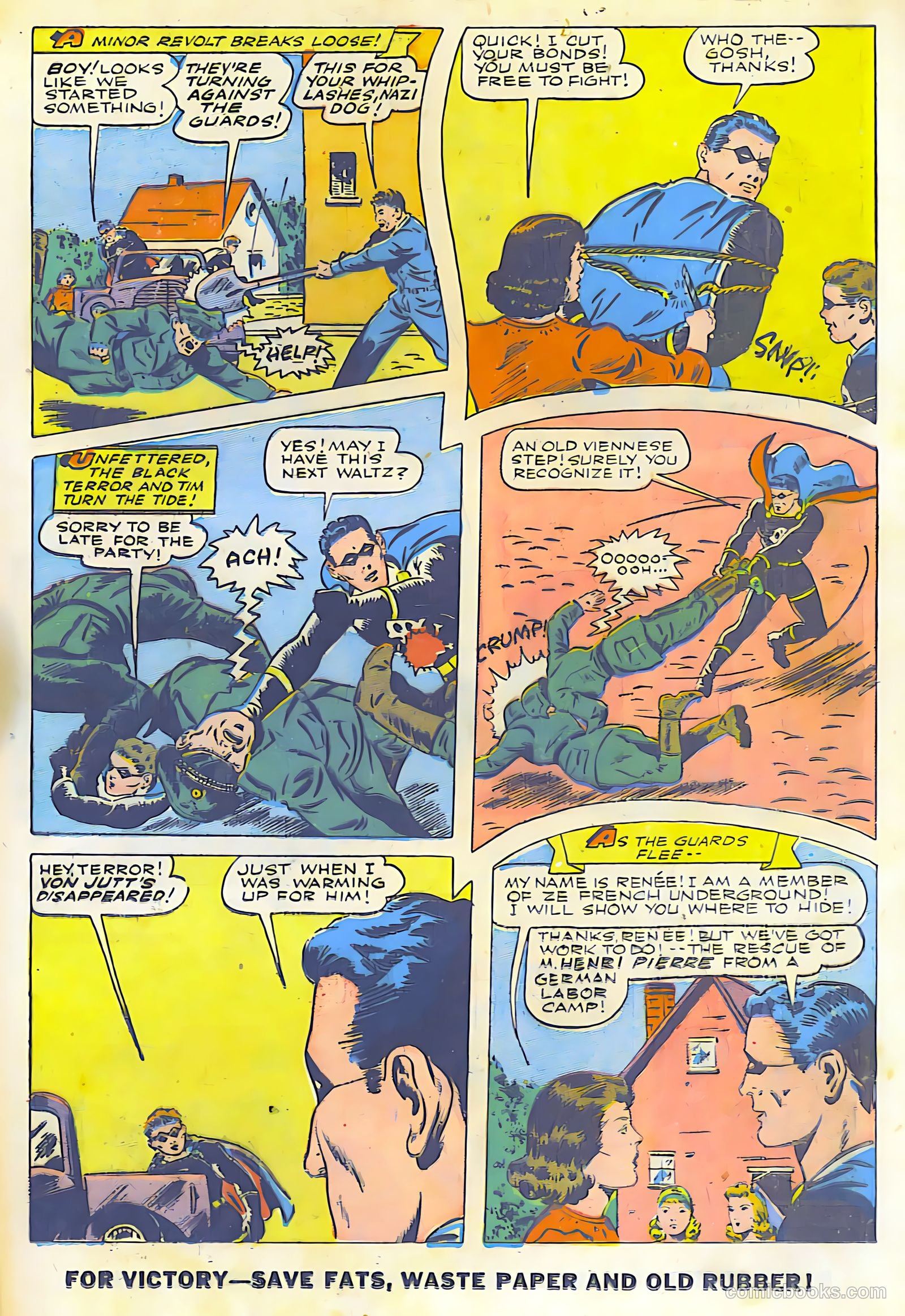 The Black Terror #7 (1944) — page 35 of 52