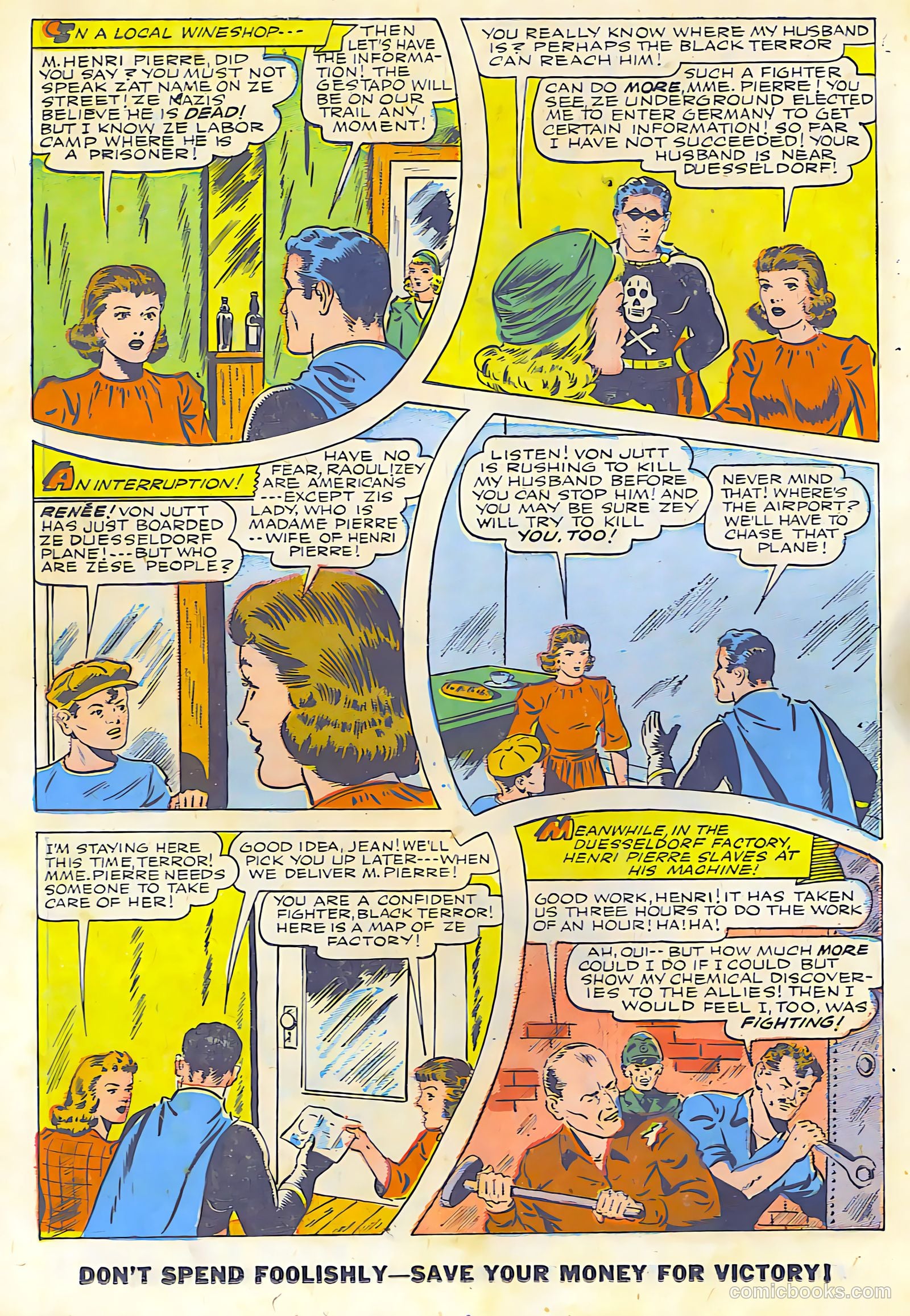 The Black Terror #7 (1944) — page 36 of 52