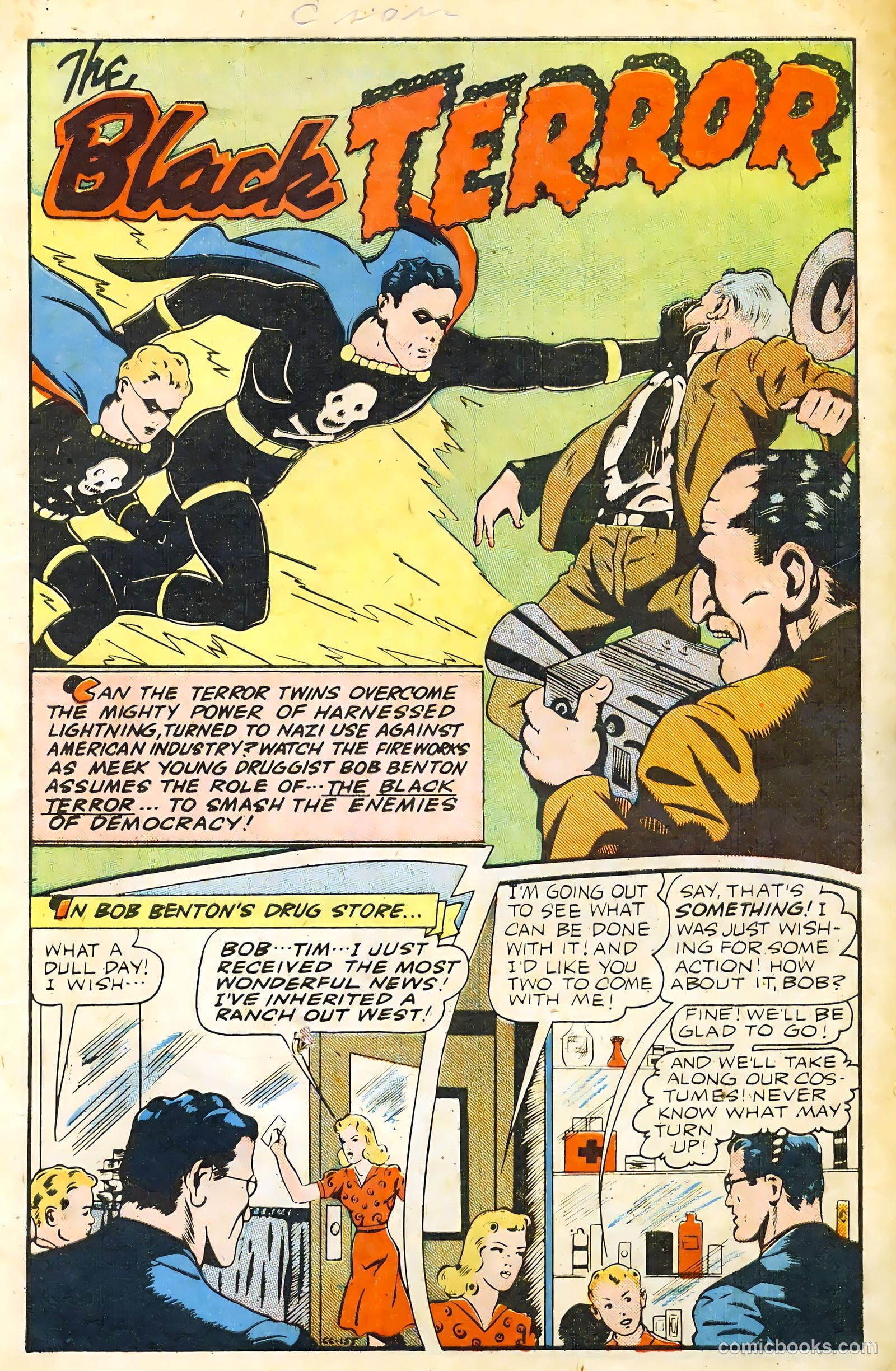 The Black Terror #9 (1945) — page 3 of 52