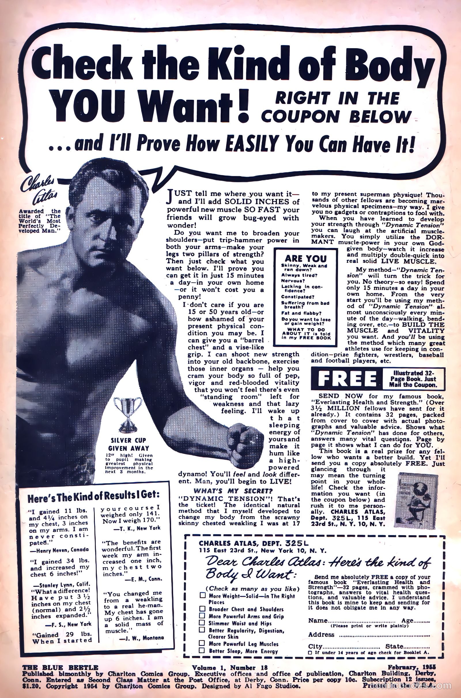 The Blue Beetle #18 (1955) — page 2 of 36