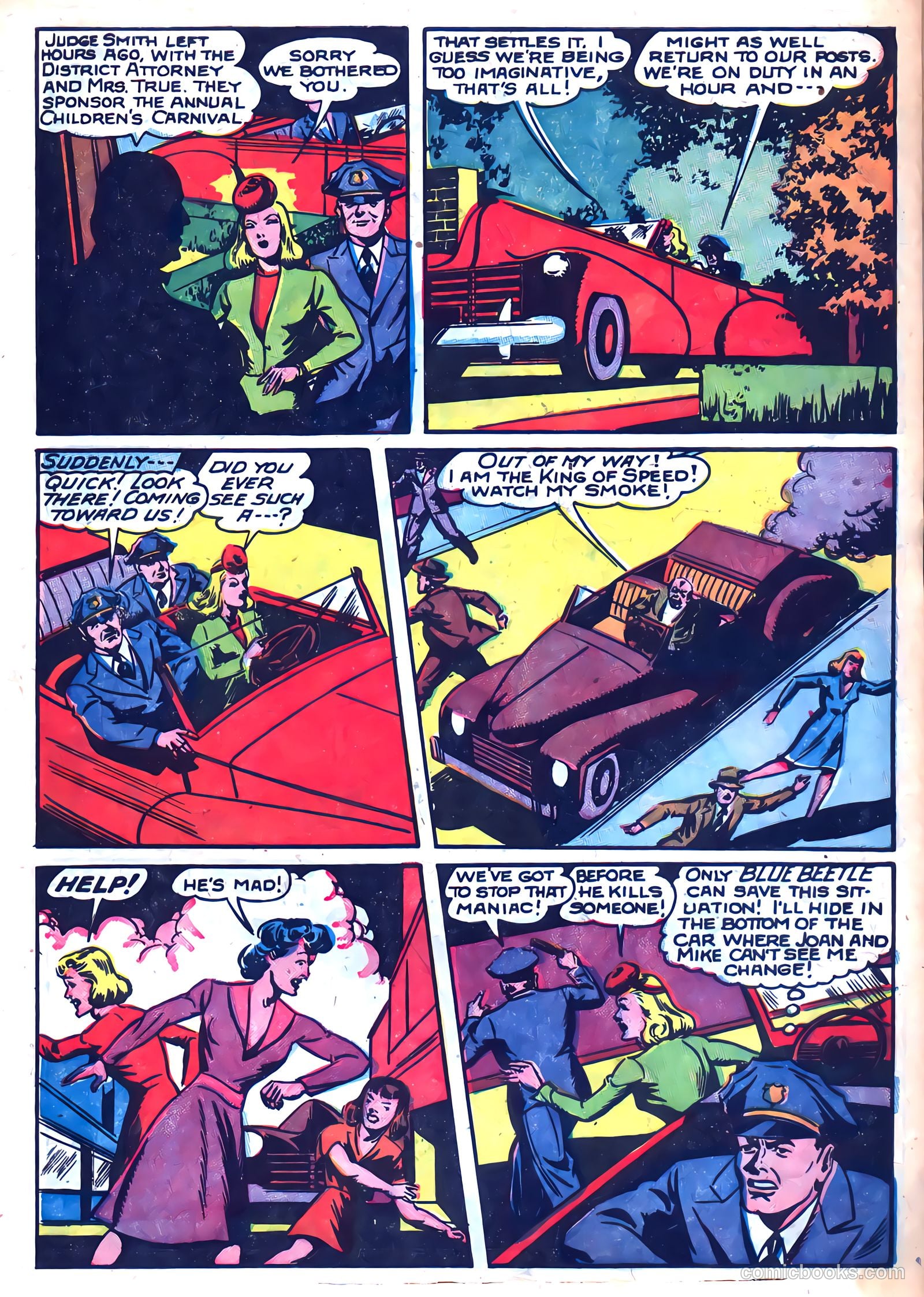 The Blue Beetle #18 (1955) — page 5 of 36