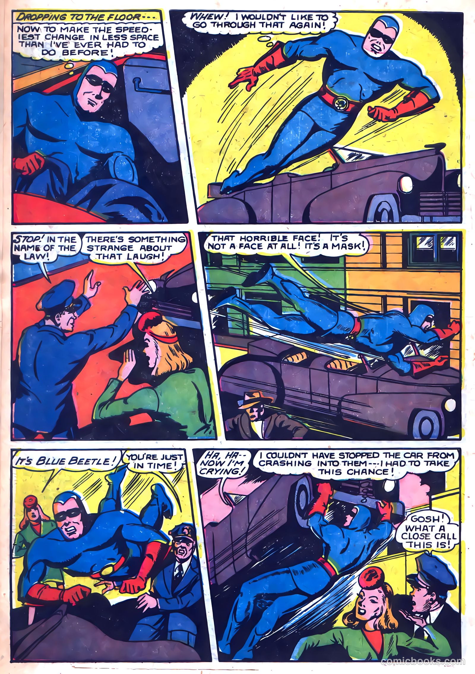 The Blue Beetle #18 (1955) — page 6 of 36