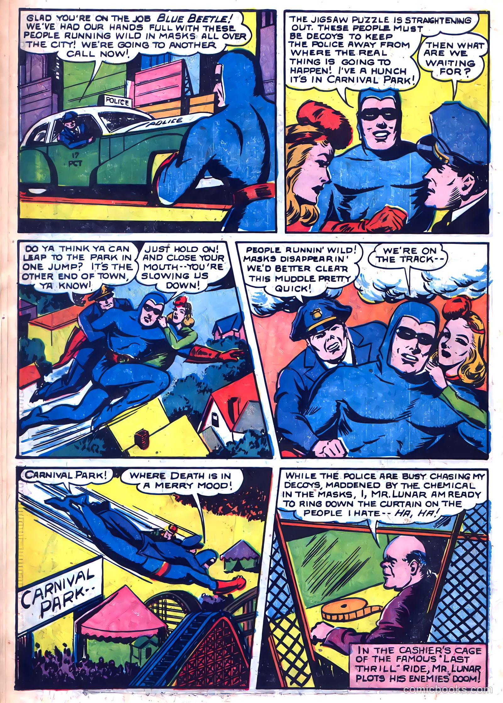 The Blue Beetle #18 (1955) — page 10 of 36