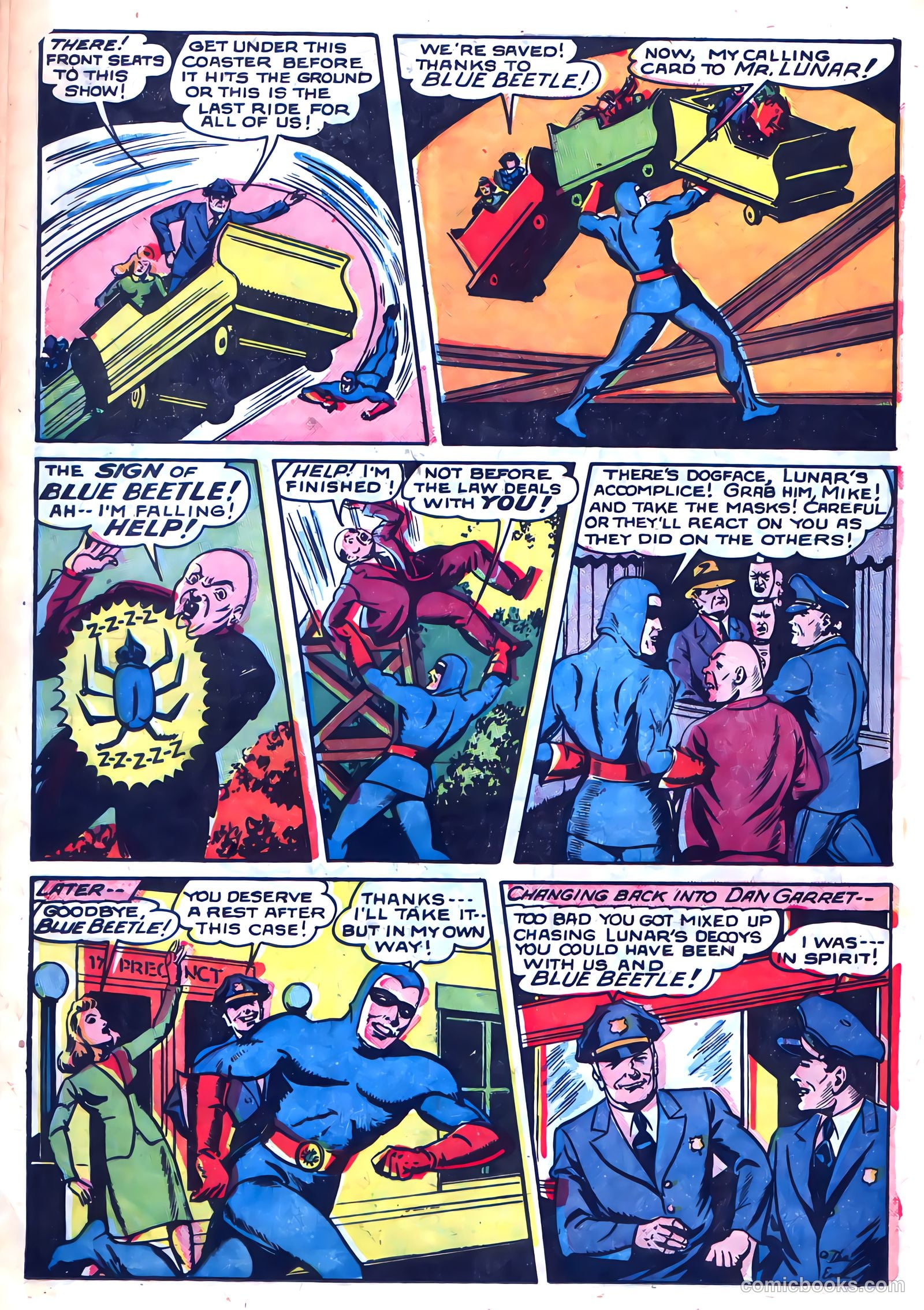 The Blue Beetle #18 (1955) — page 12 of 36