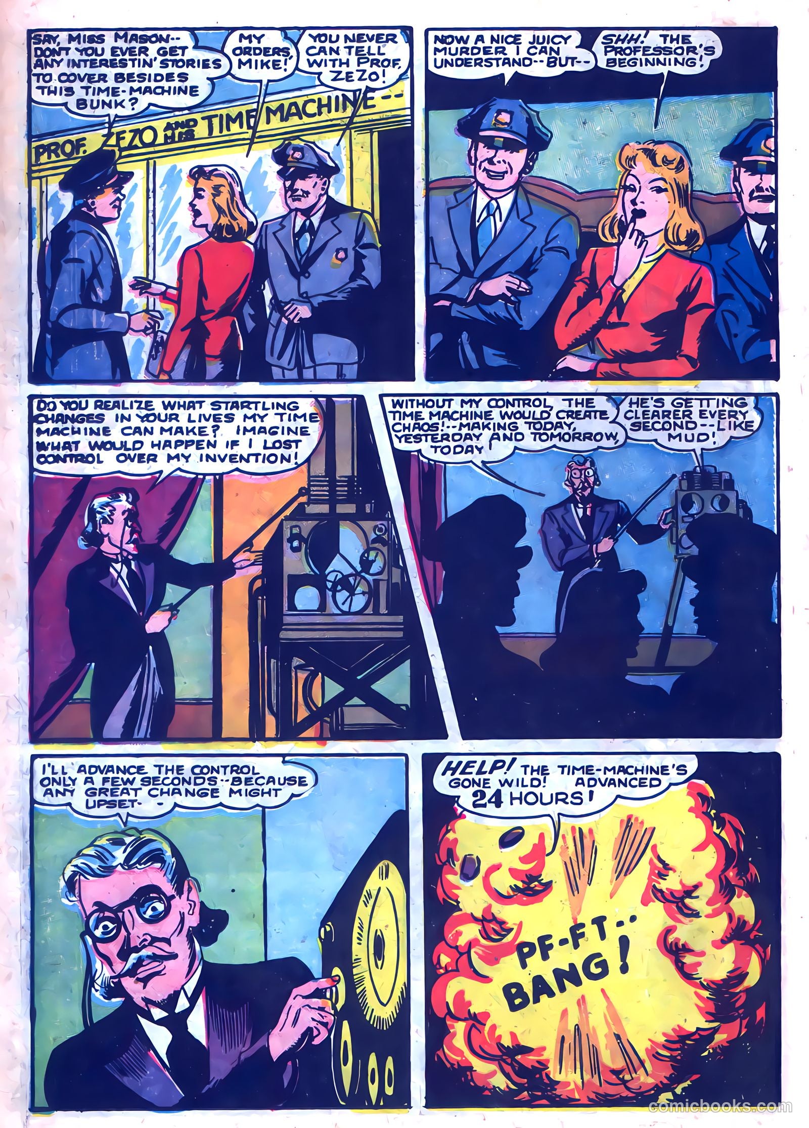 The Blue Beetle #18 (1955) — page 22 of 36
