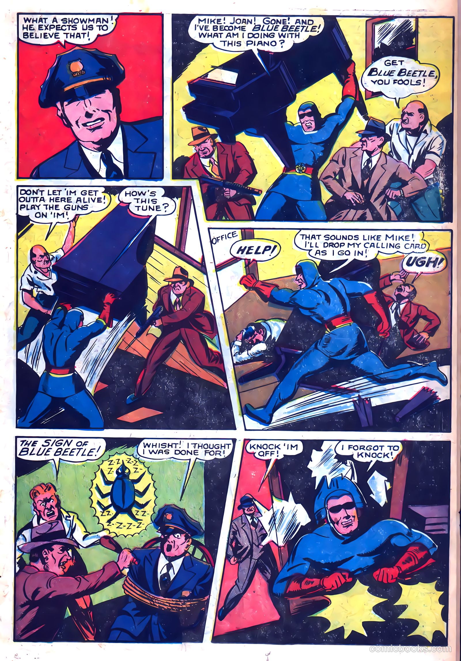 The Blue Beetle #18 (1955) — page 23 of 36