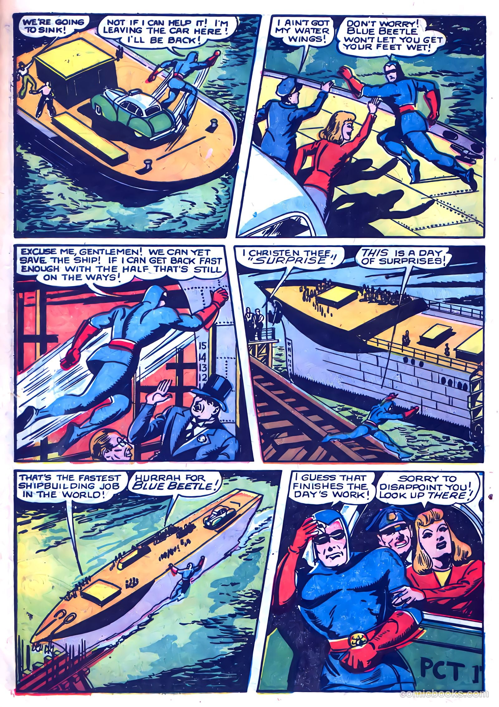 The Blue Beetle #18 (1955) — page 28 of 36