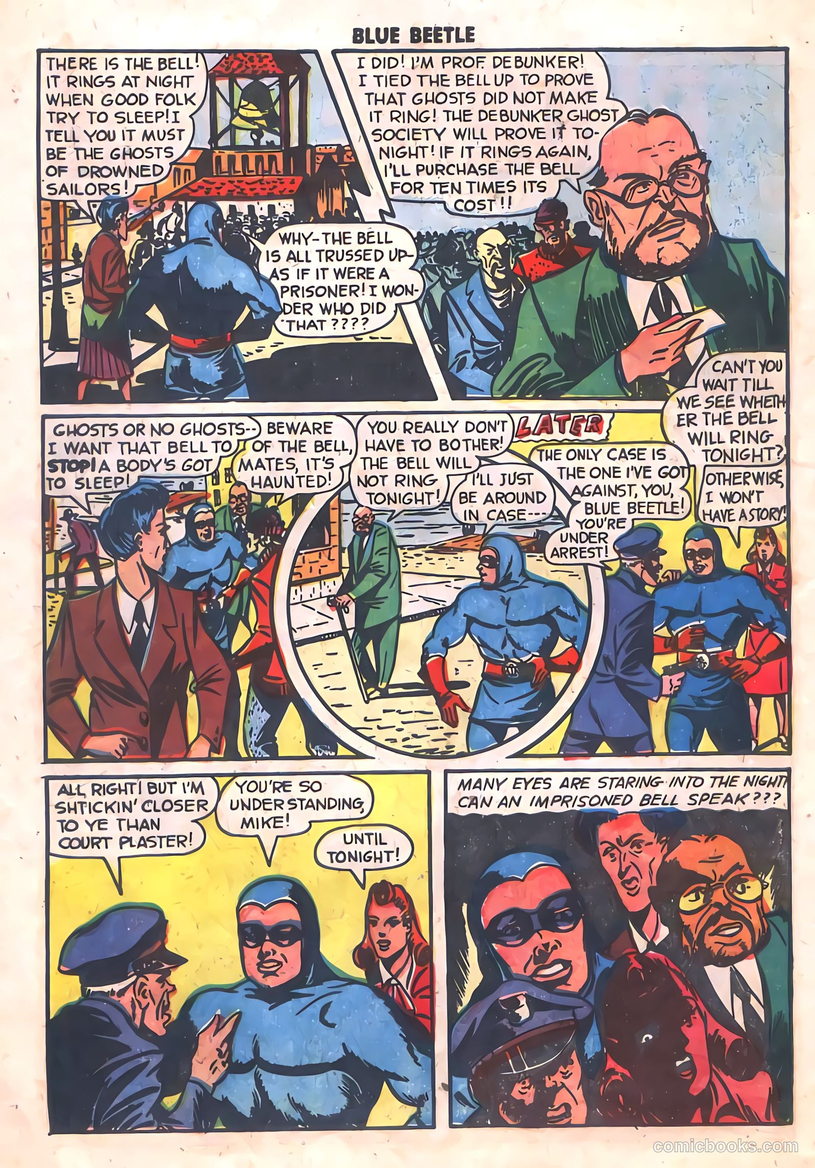 The Blue Beetle #19 (1955) — page 4 of 36