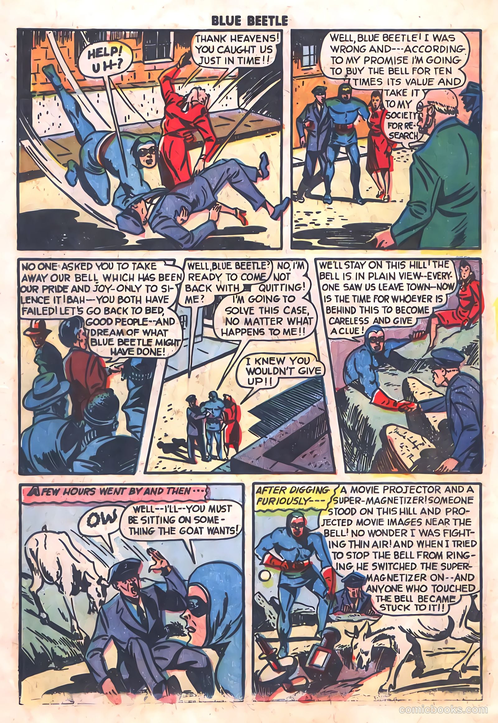 The Blue Beetle #19 (1955) — page 8 of 36
