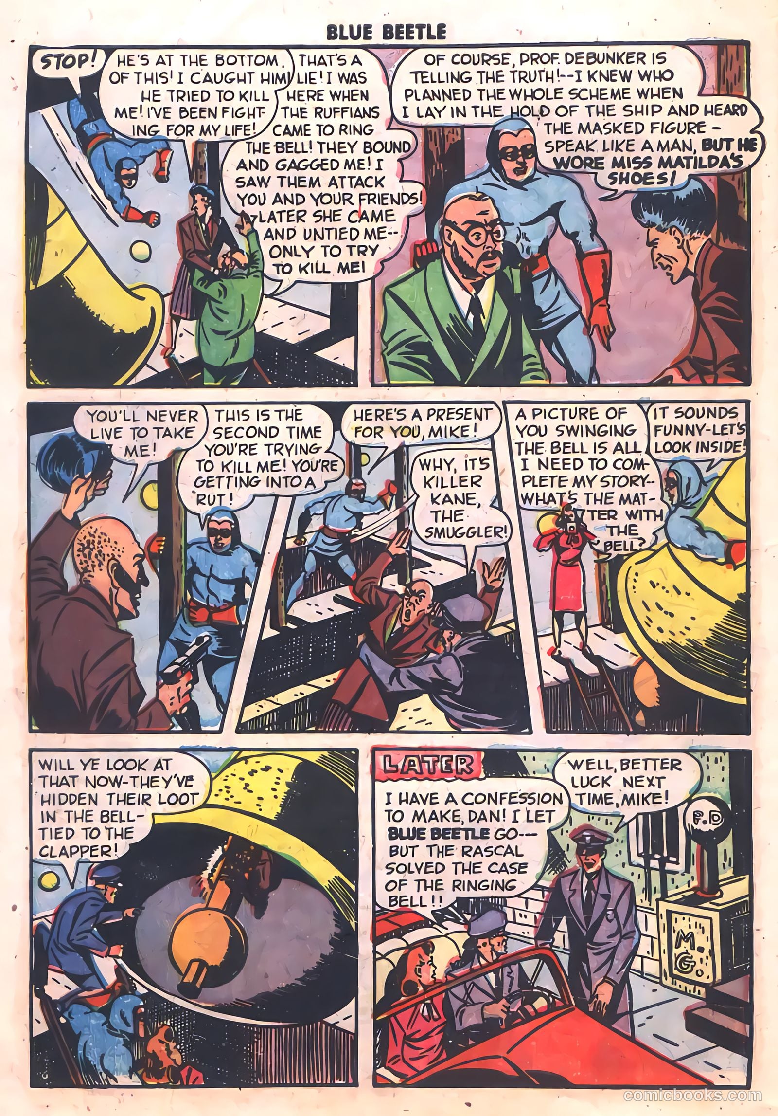The Blue Beetle #19 (1955) — page 10 of 36