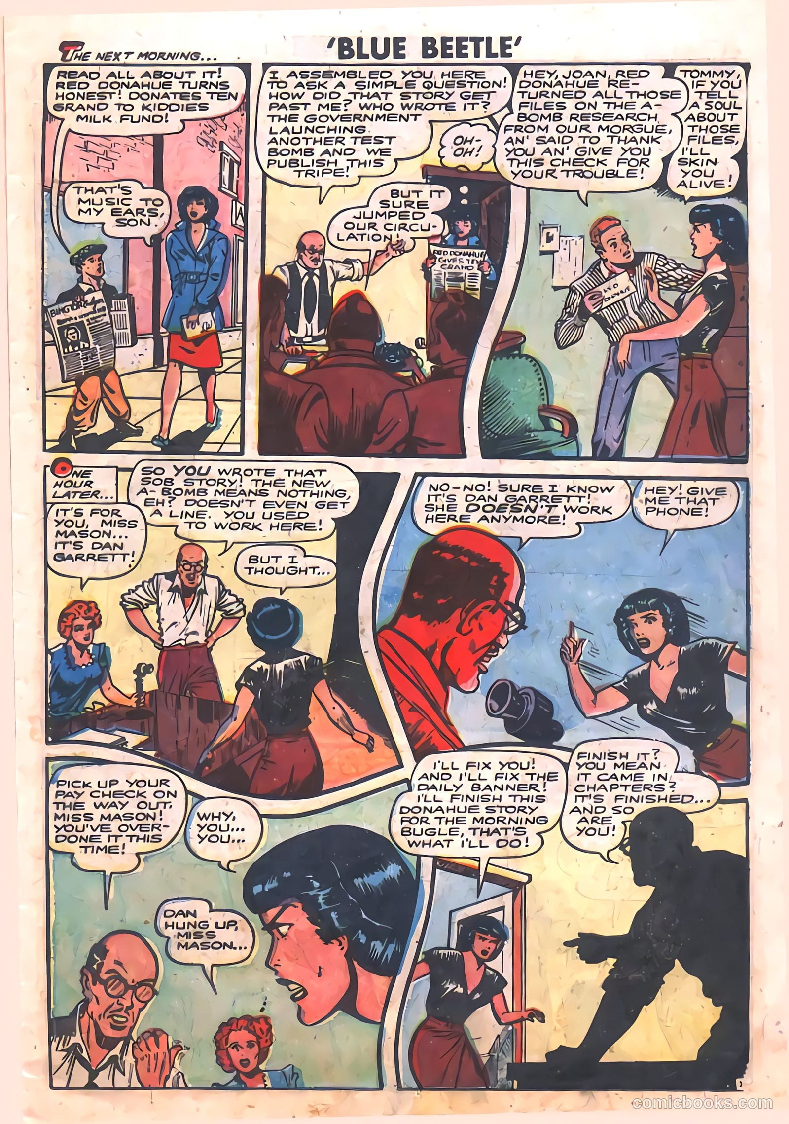 The Blue Beetle #19 (1955) — page 13 of 36