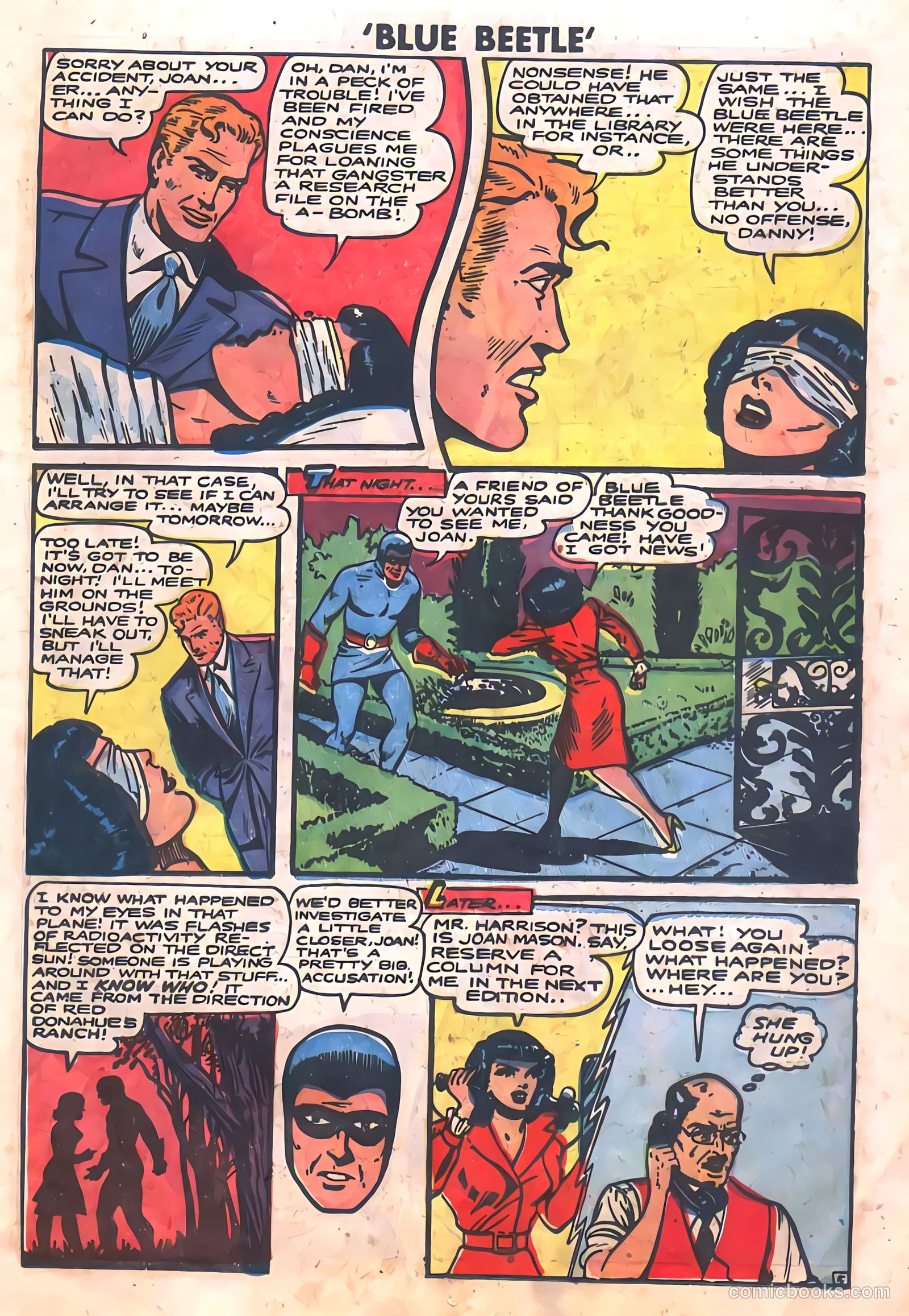 The Blue Beetle #19 (1955) — page 17 of 36