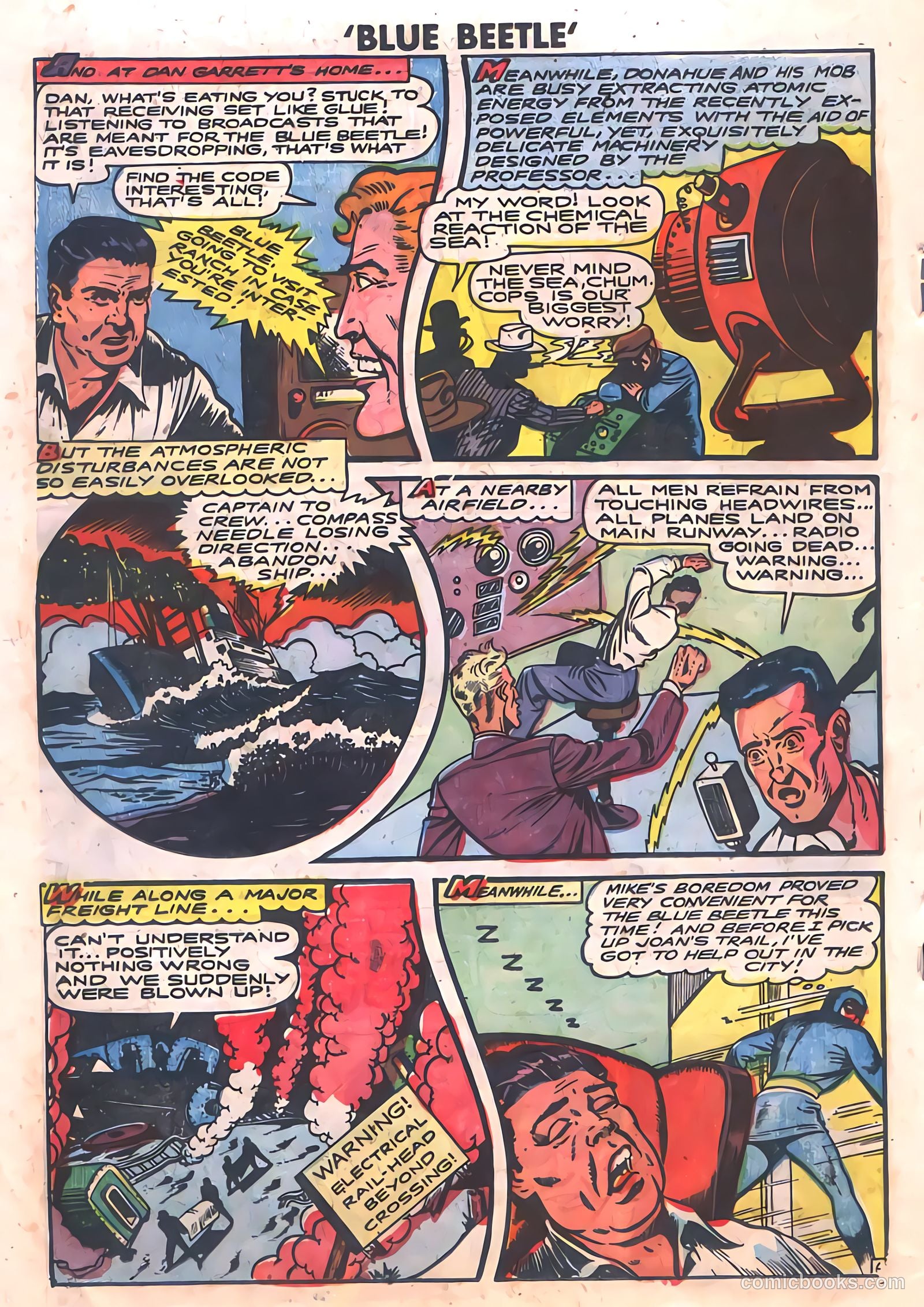 The Blue Beetle #19 (1955) — page 18 of 36