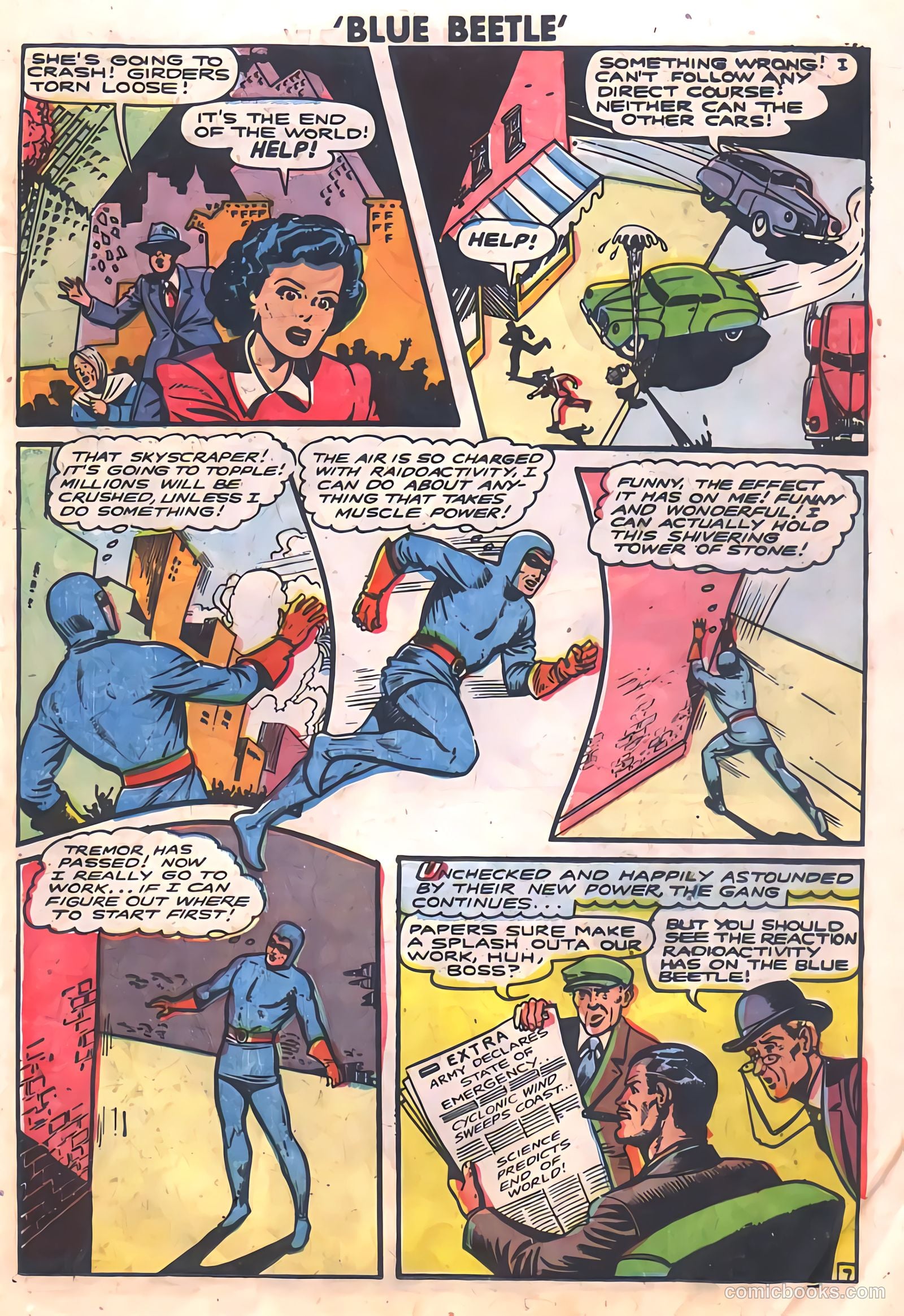The Blue Beetle #19 (1955) — page 19 of 36
