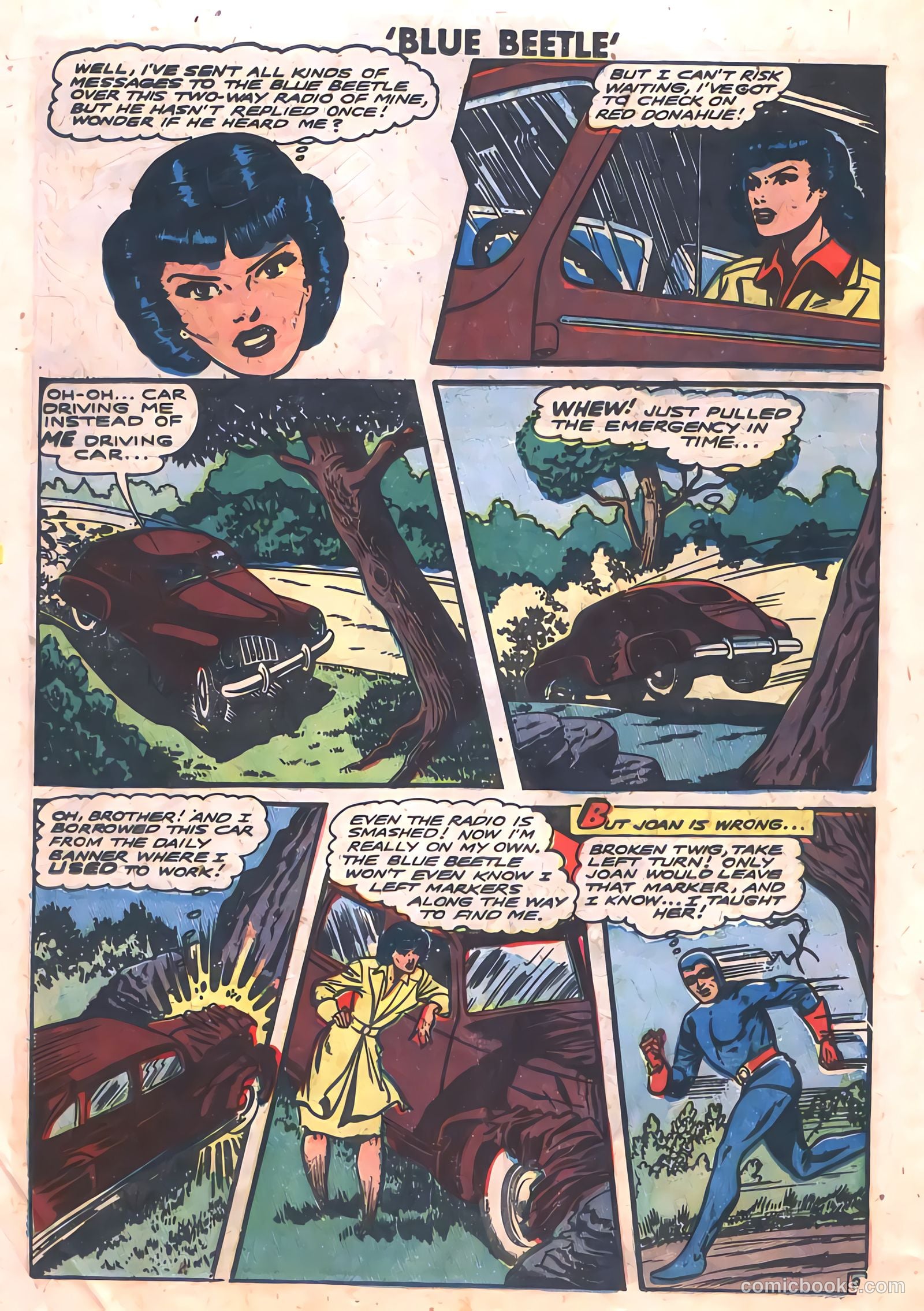 The Blue Beetle #19 (1955) — page 20 of 36