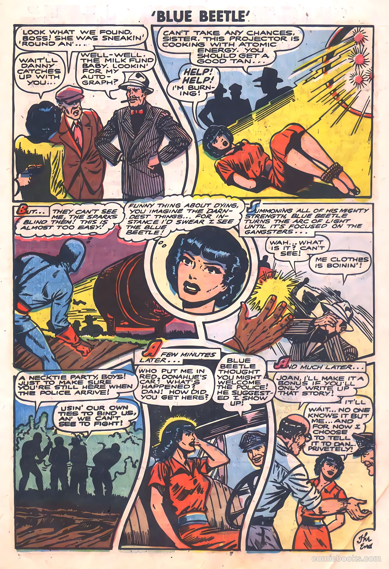 The Blue Beetle #19 (1955) — page 23 of 36