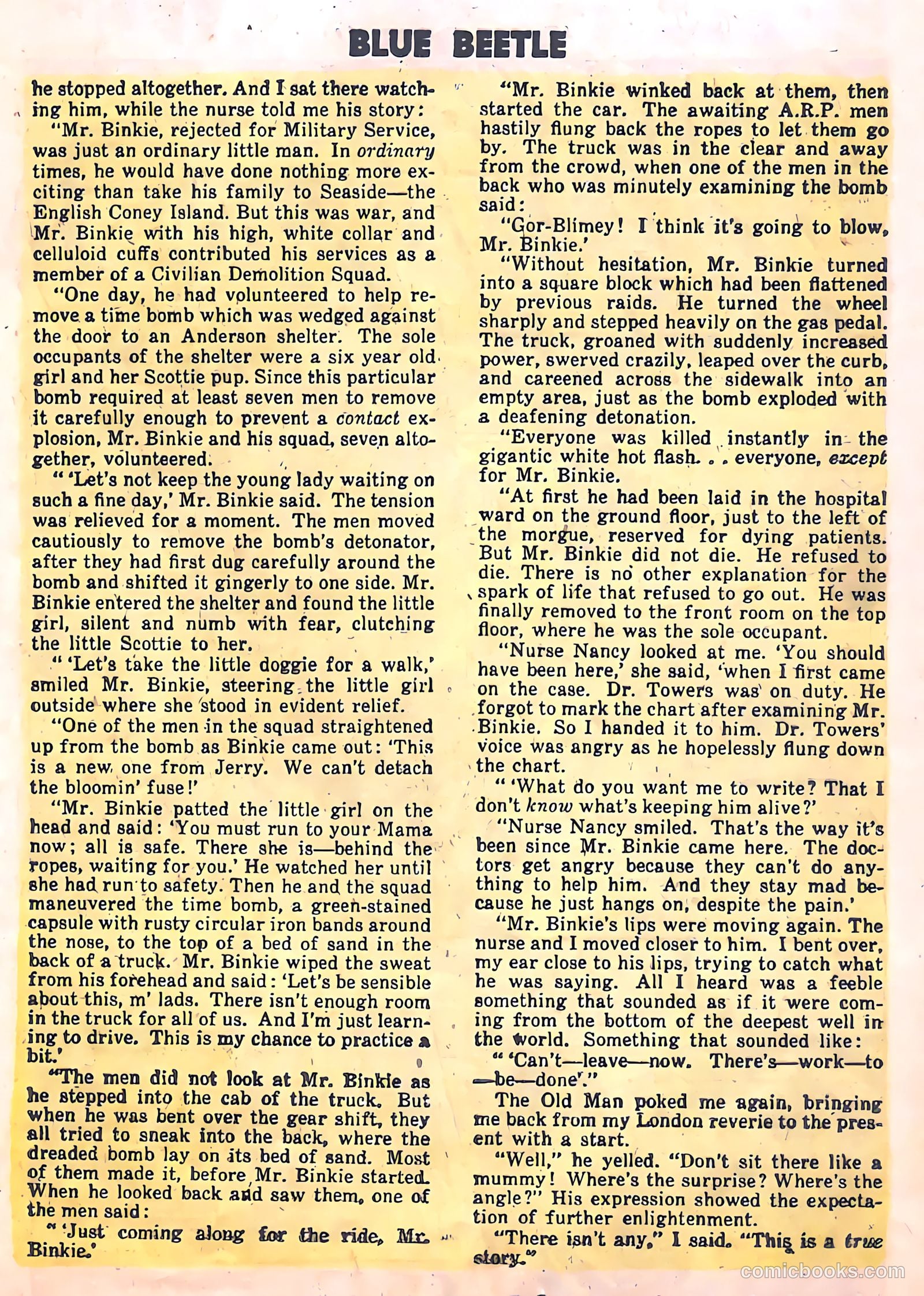 The Blue Beetle #19 (1955) — page 25 of 36