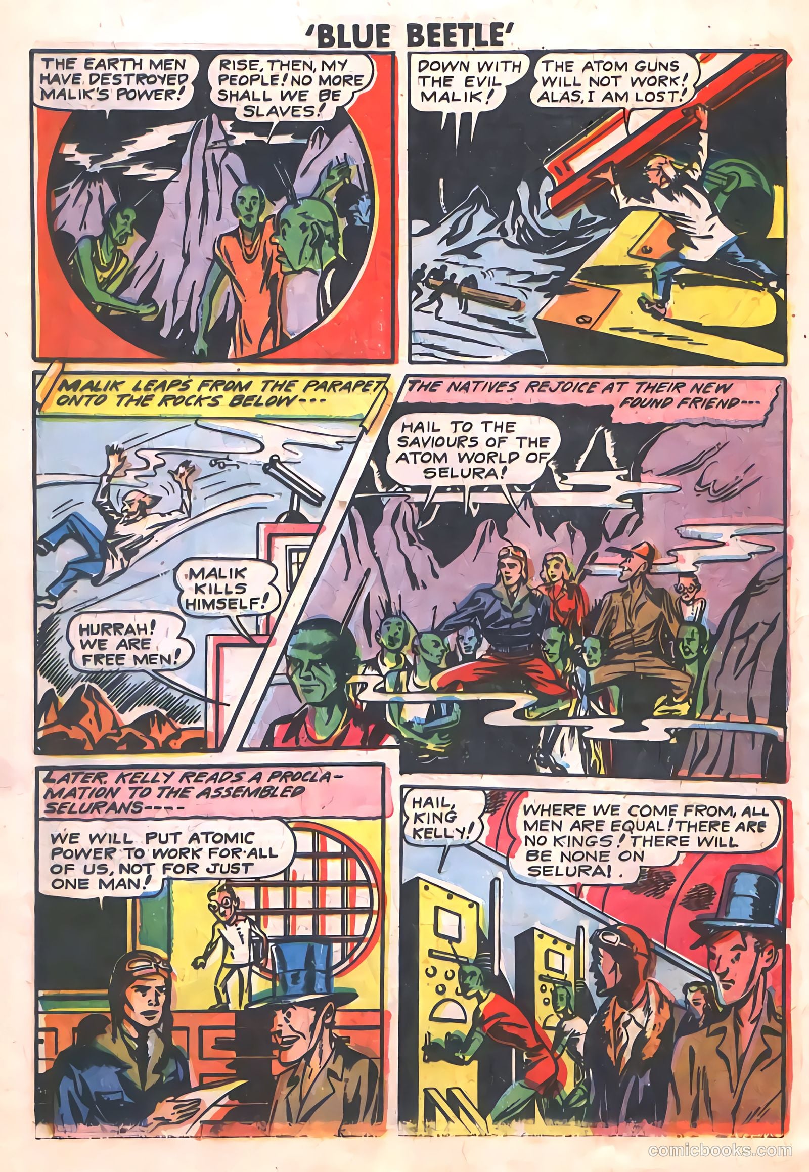 The Blue Beetle #19 (1955) — page 28 of 36