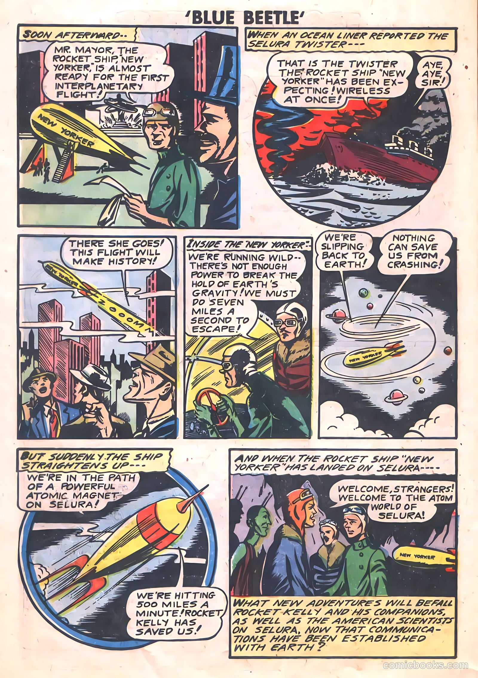 The Blue Beetle #19 (1955) — page 32 of 36