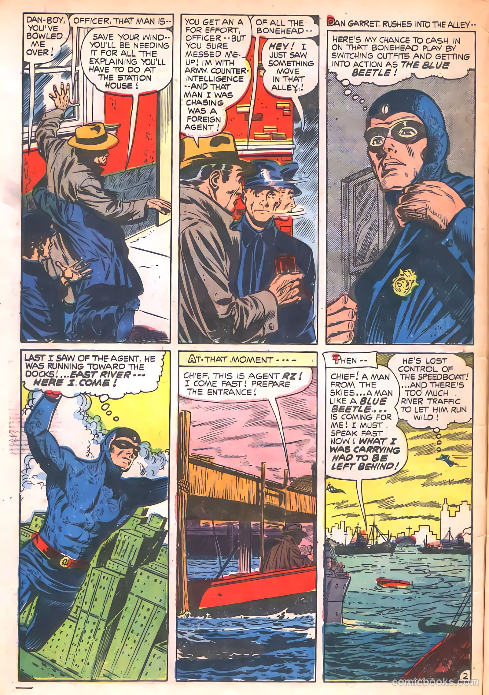 The Blue Beetle #20 (1955) — page 4 of 36