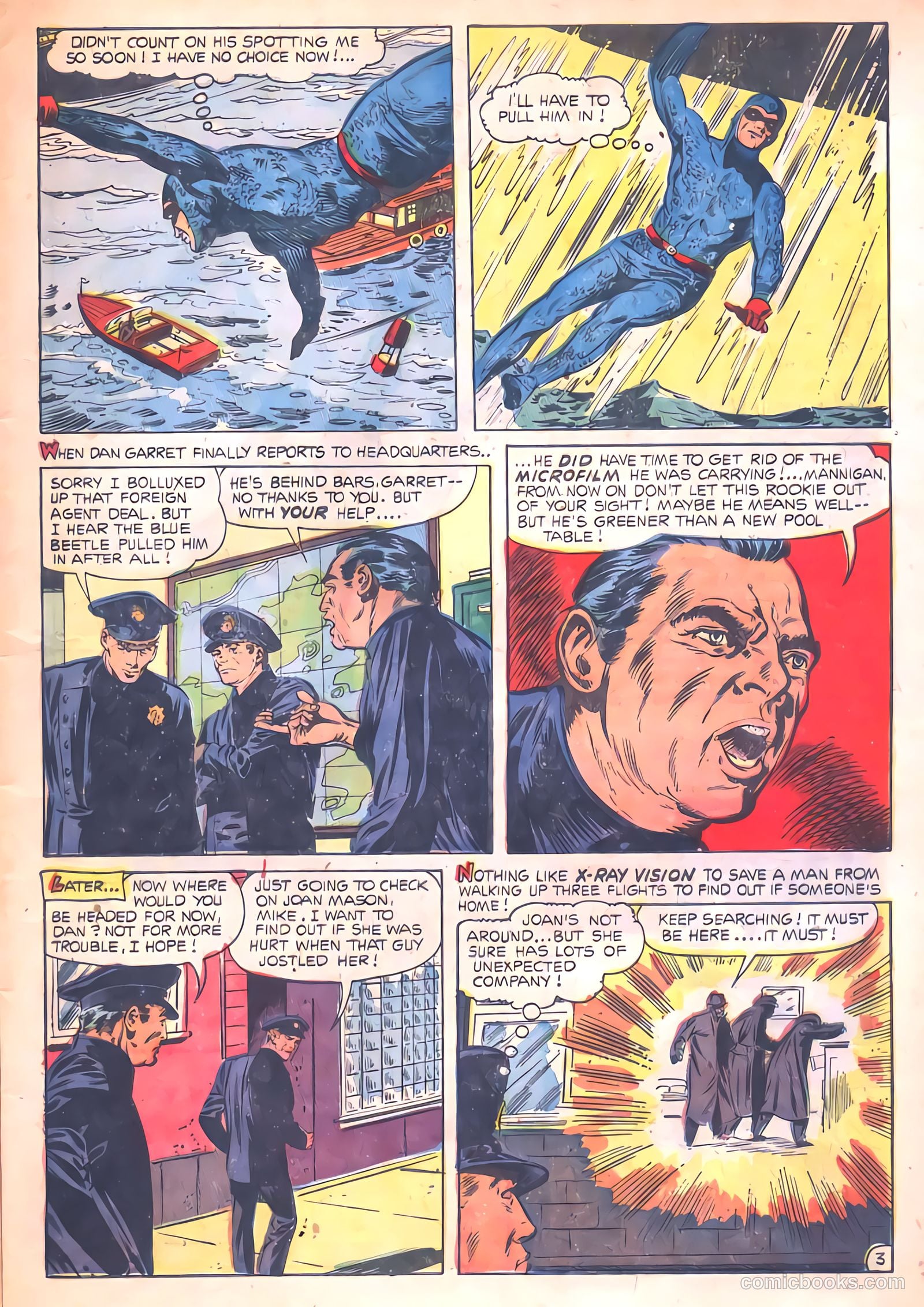 The Blue Beetle #20 (1955) — page 5 of 36