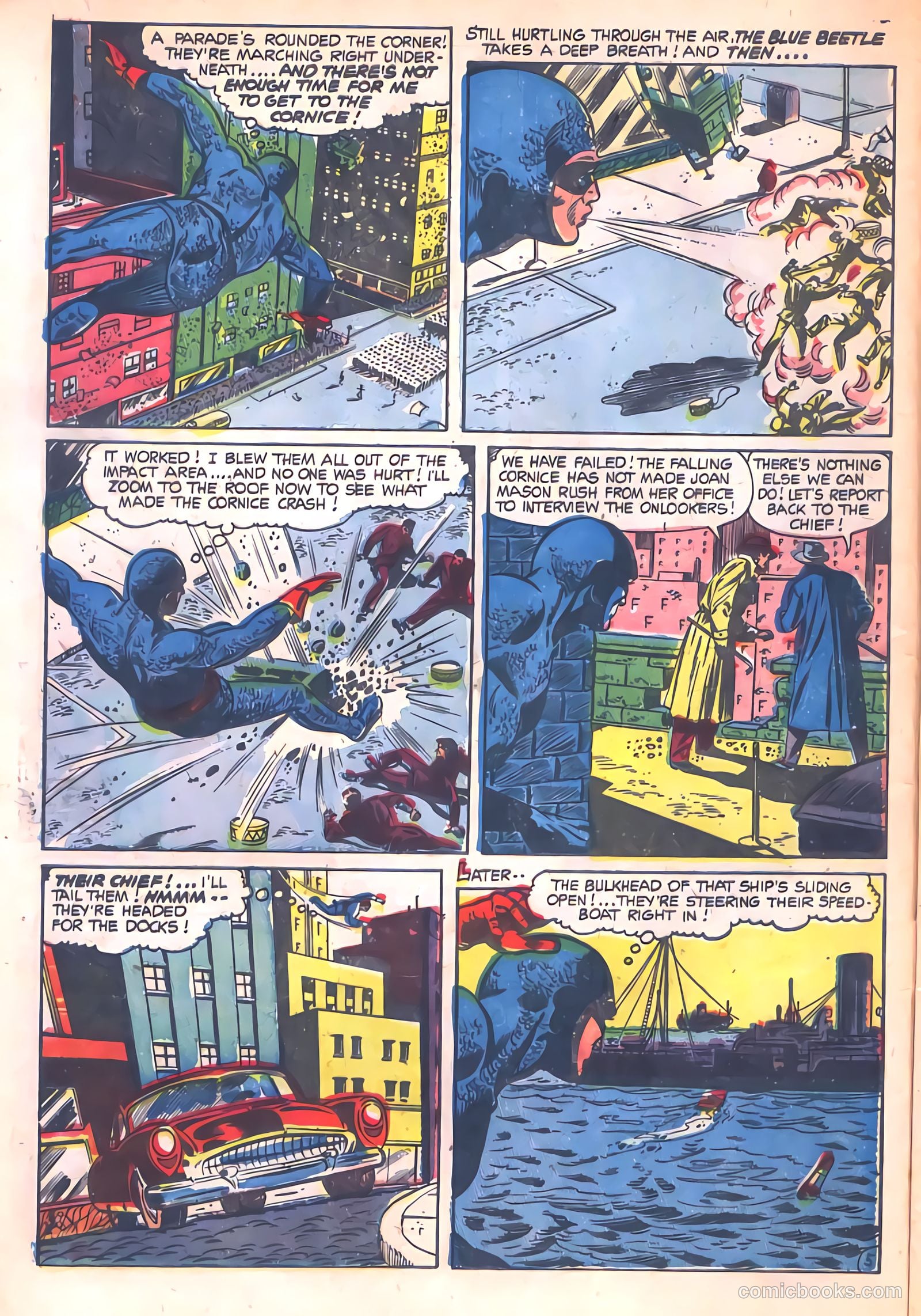 The Blue Beetle #20 (1955) — page 8 of 36