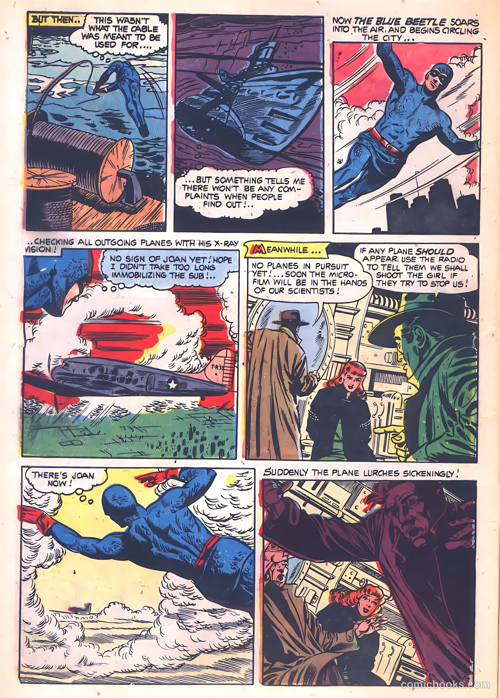 The Blue Beetle #20 (1955) — page 10 of 36