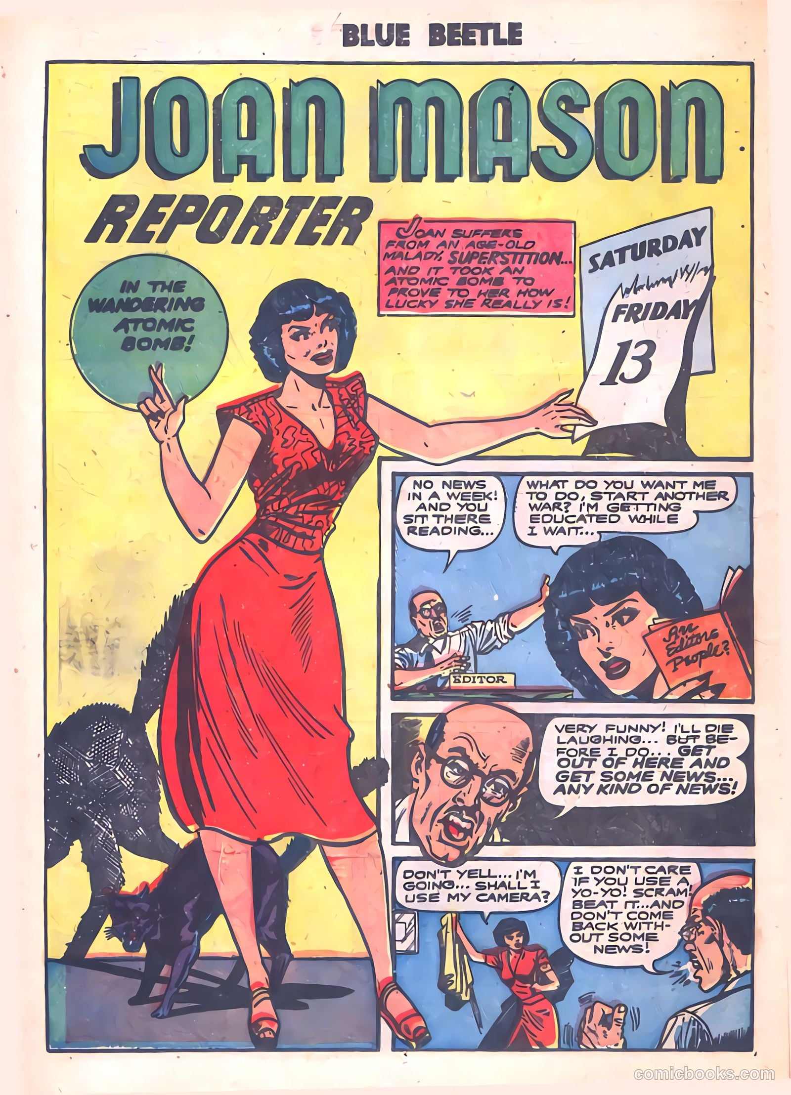 The Blue Beetle #20 (1955) — page 12 of 36