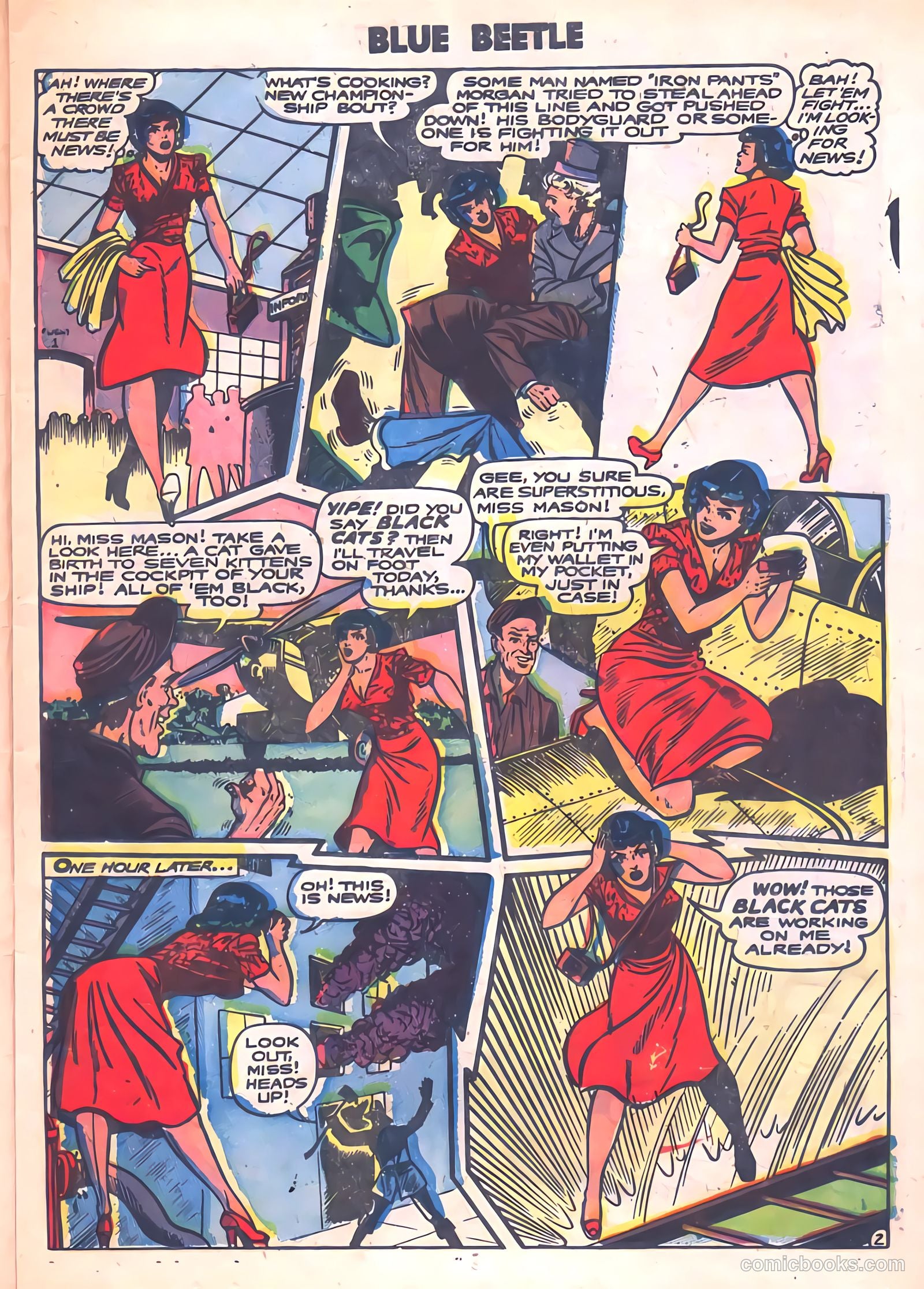 The Blue Beetle #20 (1955) — page 13 of 36