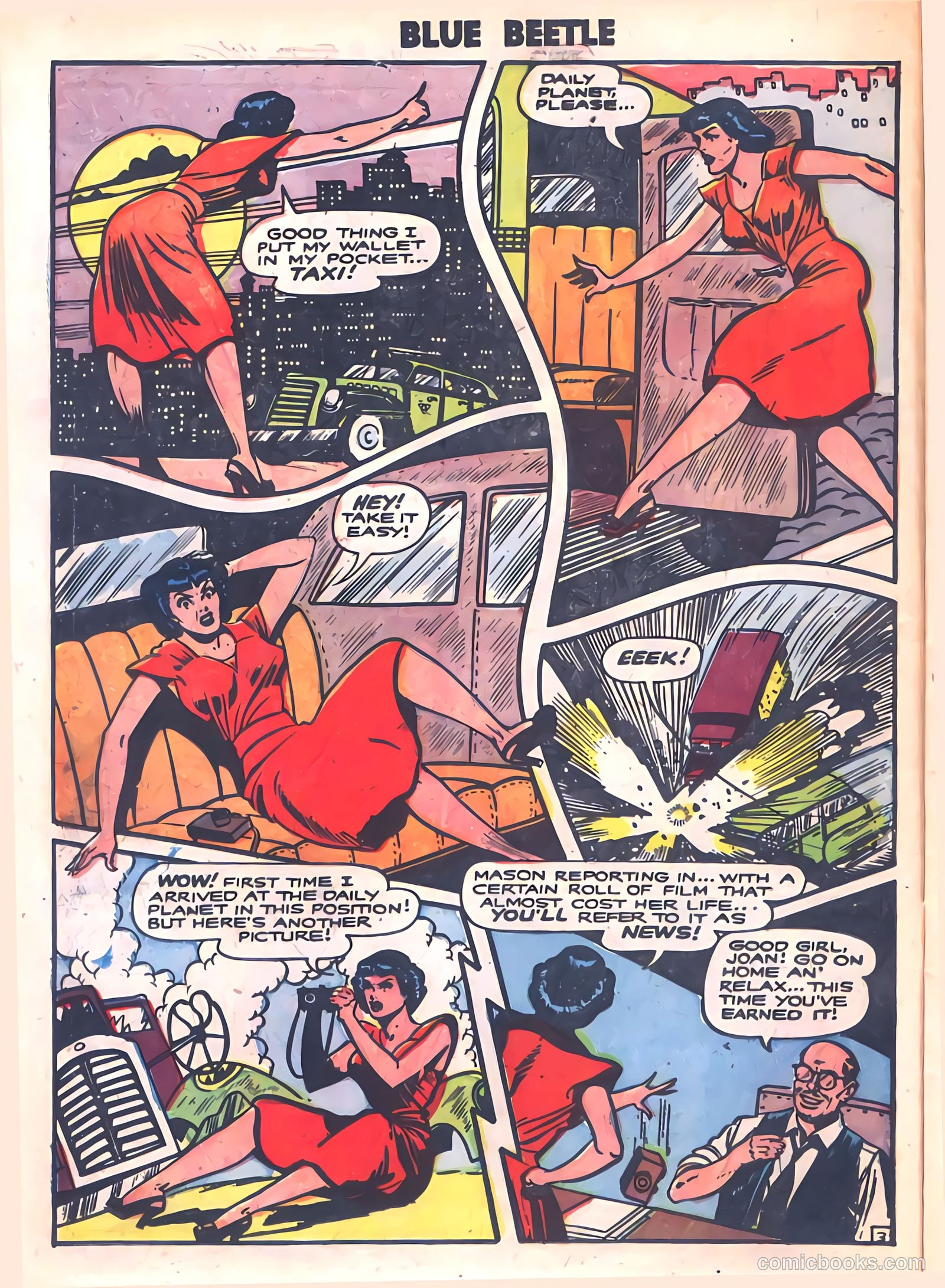 The Blue Beetle #20 (1955) — page 14 of 36