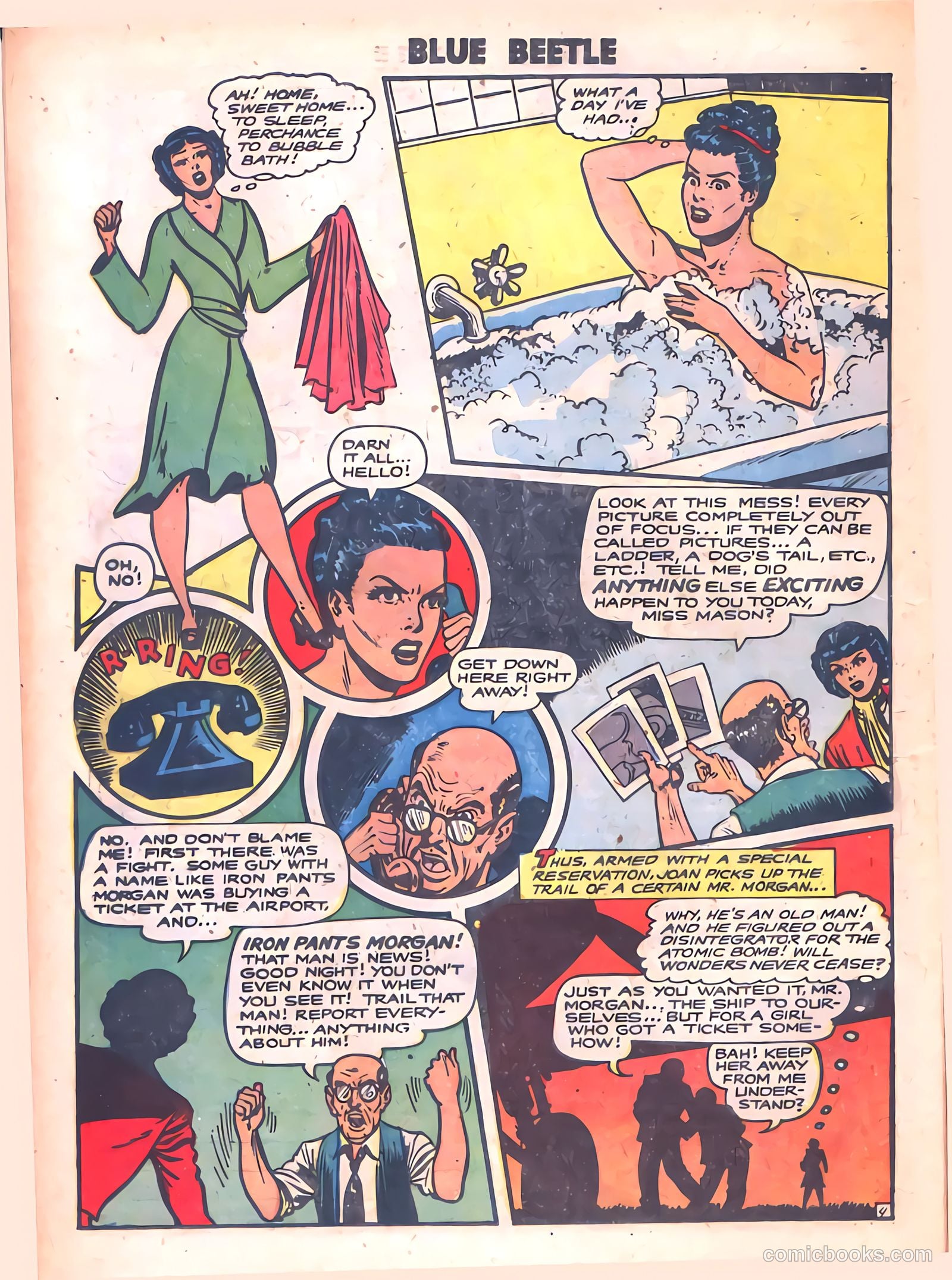 The Blue Beetle #20 (1955) — page 16 of 36