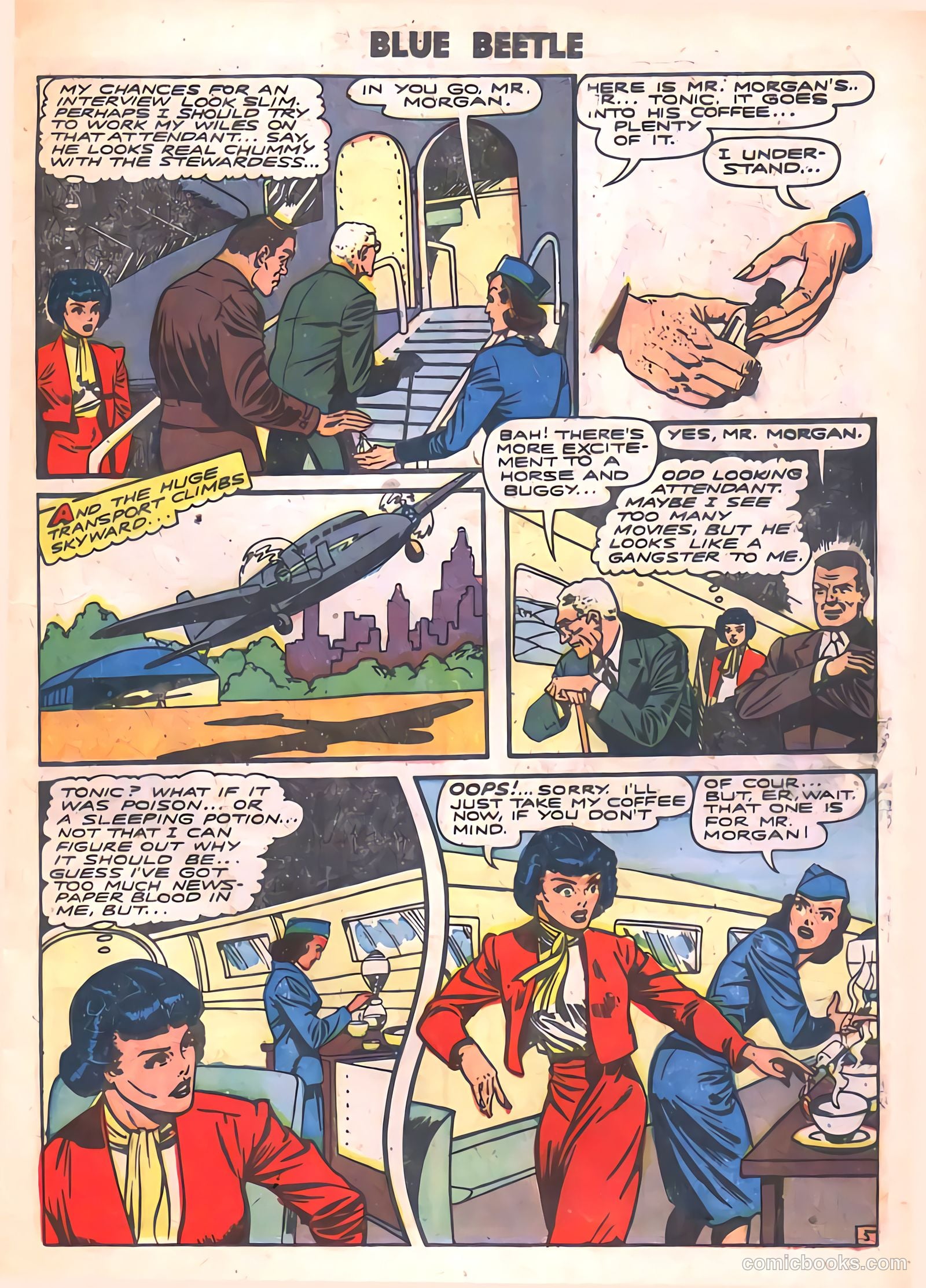 The Blue Beetle #20 (1955) — page 17 of 36