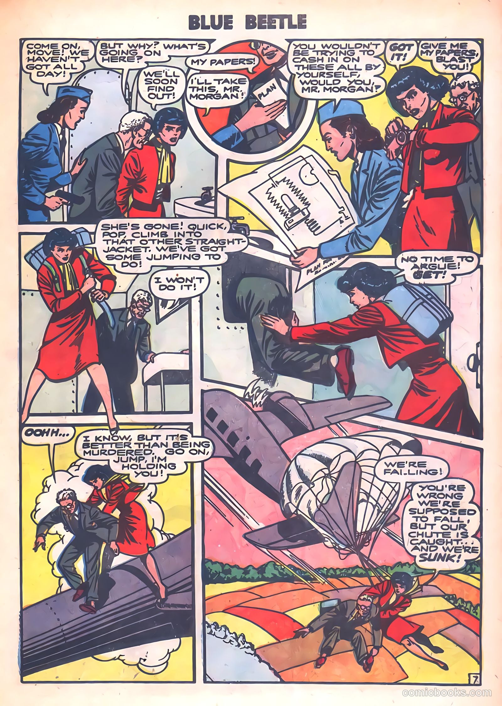 The Blue Beetle #20 (1955) — page 19 of 36