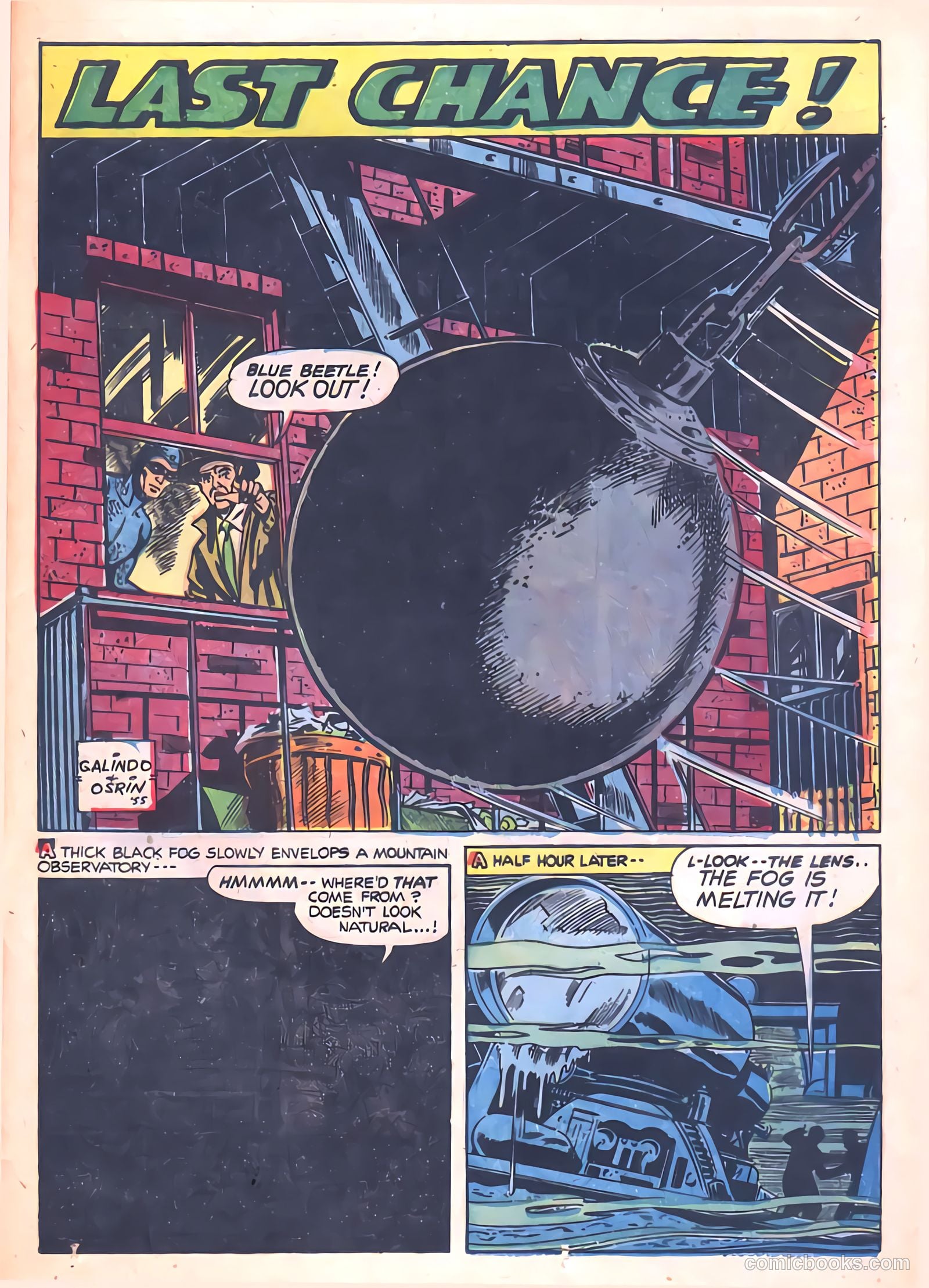 The Blue Beetle #20 (1955) — page 25 of 36