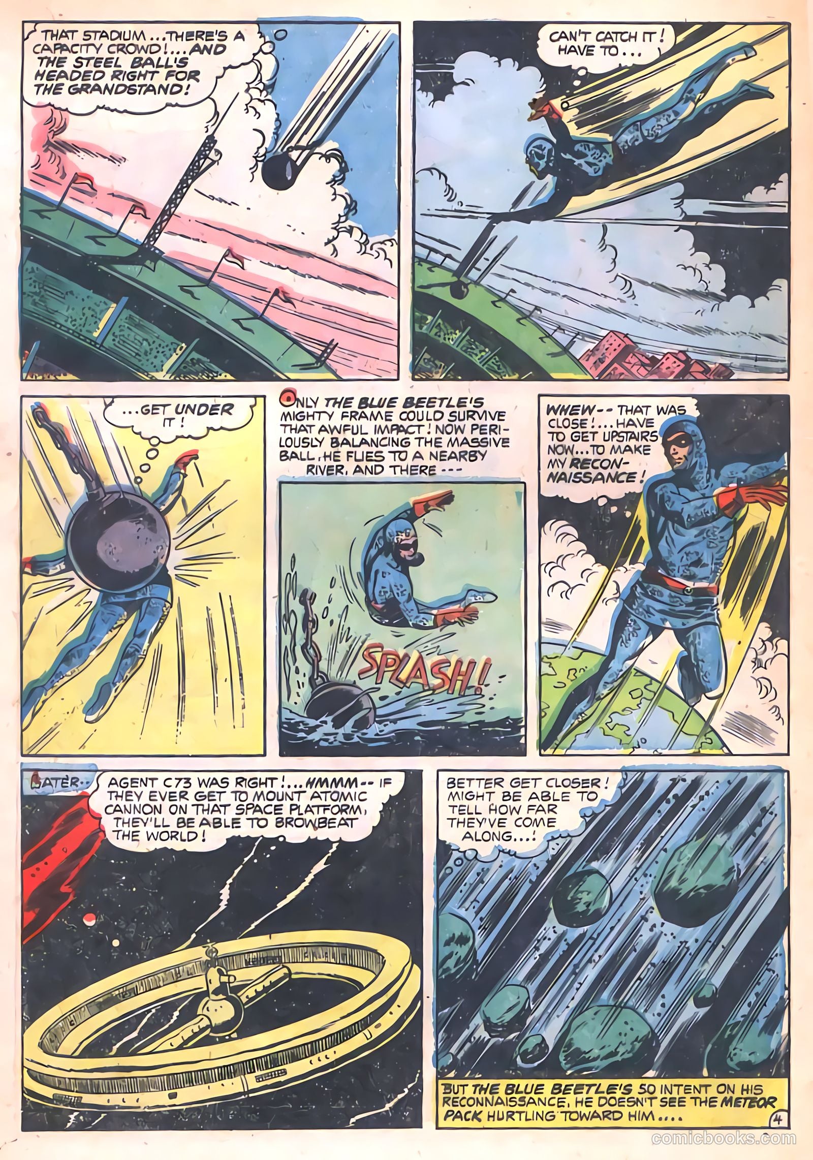 The Blue Beetle #20 (1955) — page 28 of 36