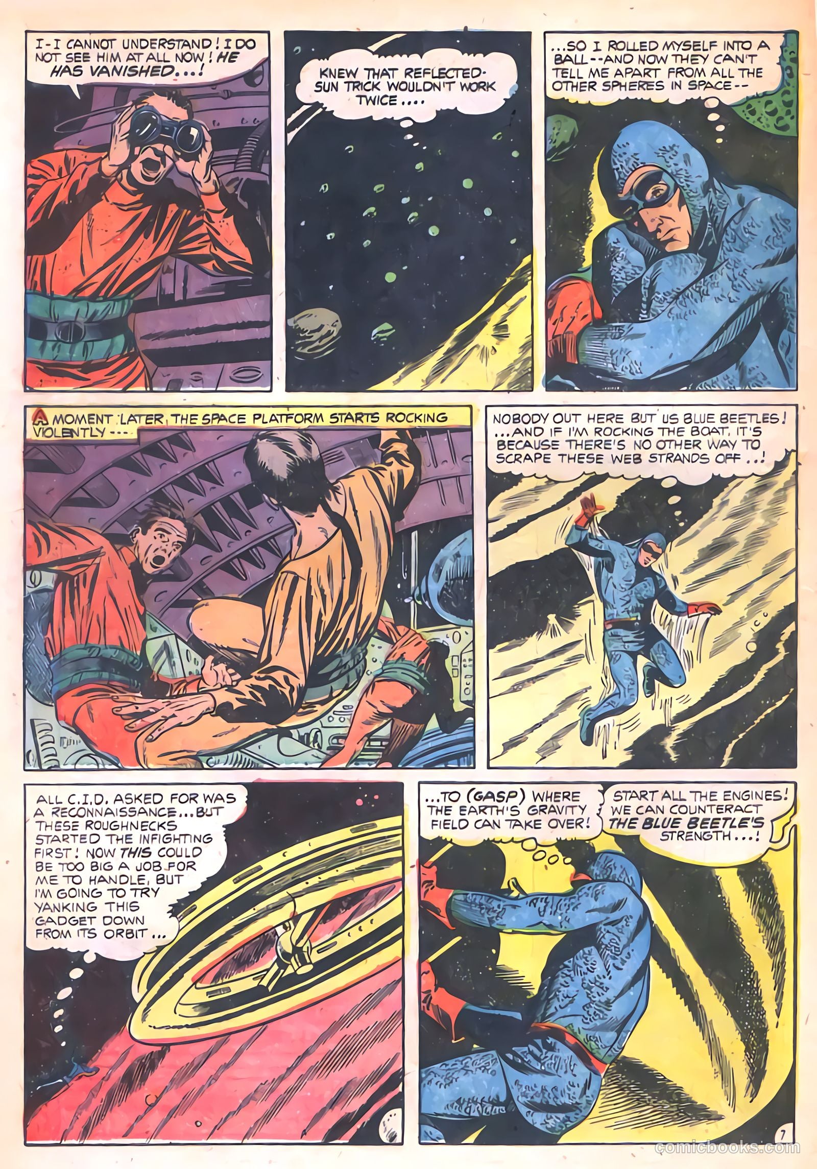 The Blue Beetle #20 (1955) — page 32 of 36