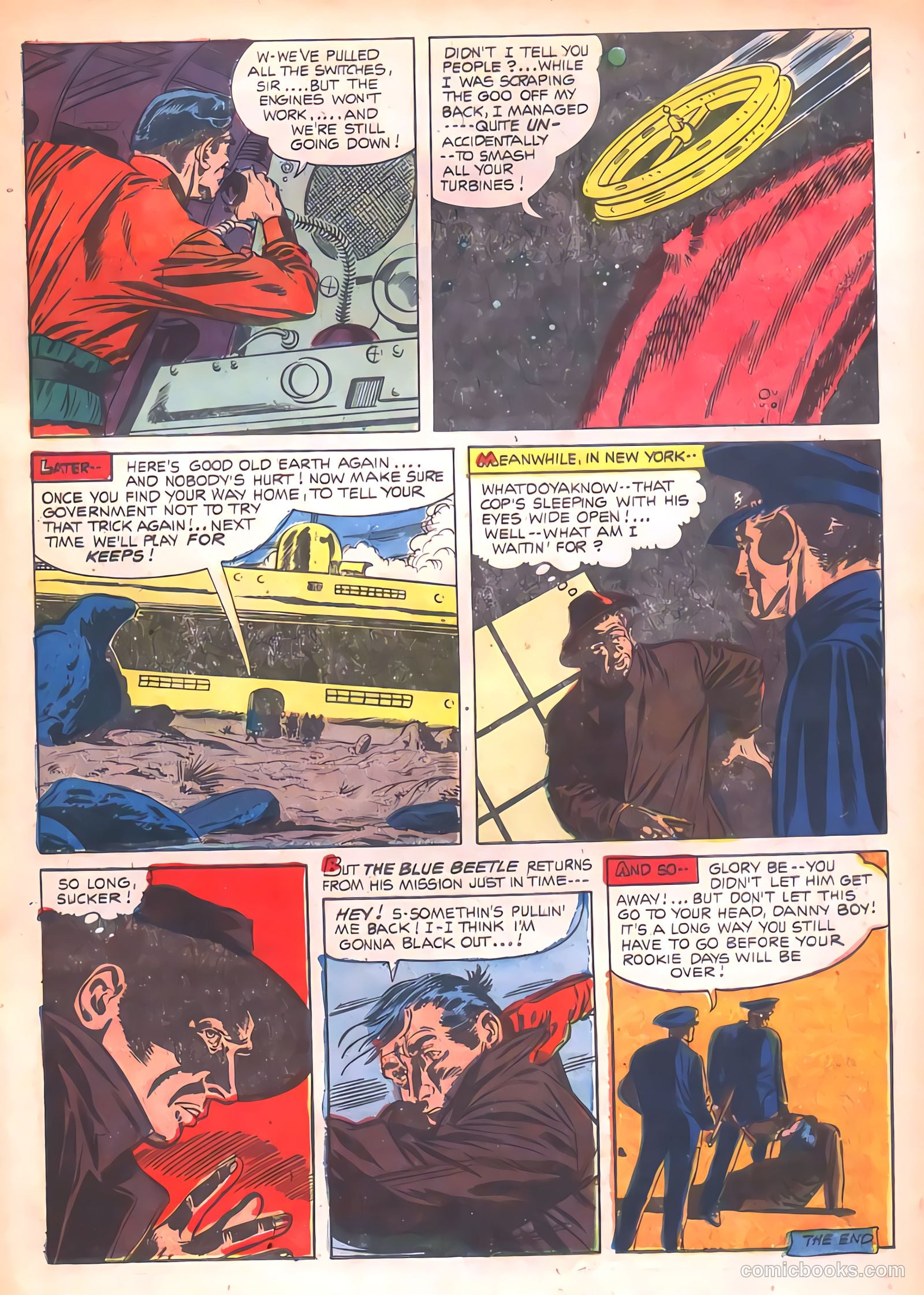 The Blue Beetle #20 (1955) — page 33 of 36