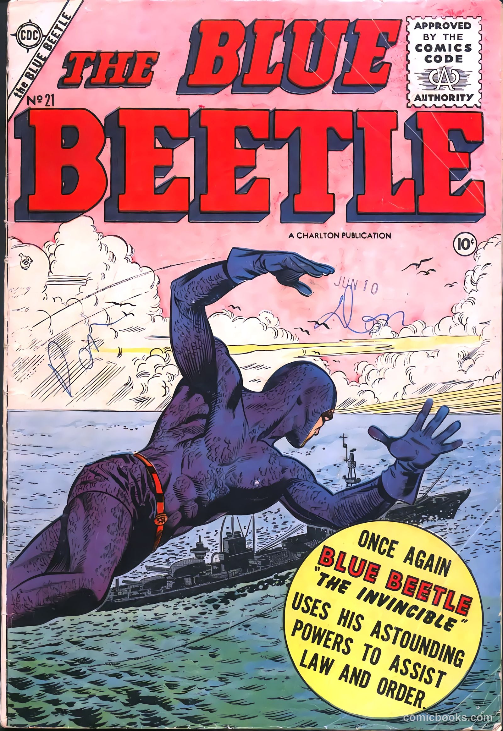 The Blue Beetle #21