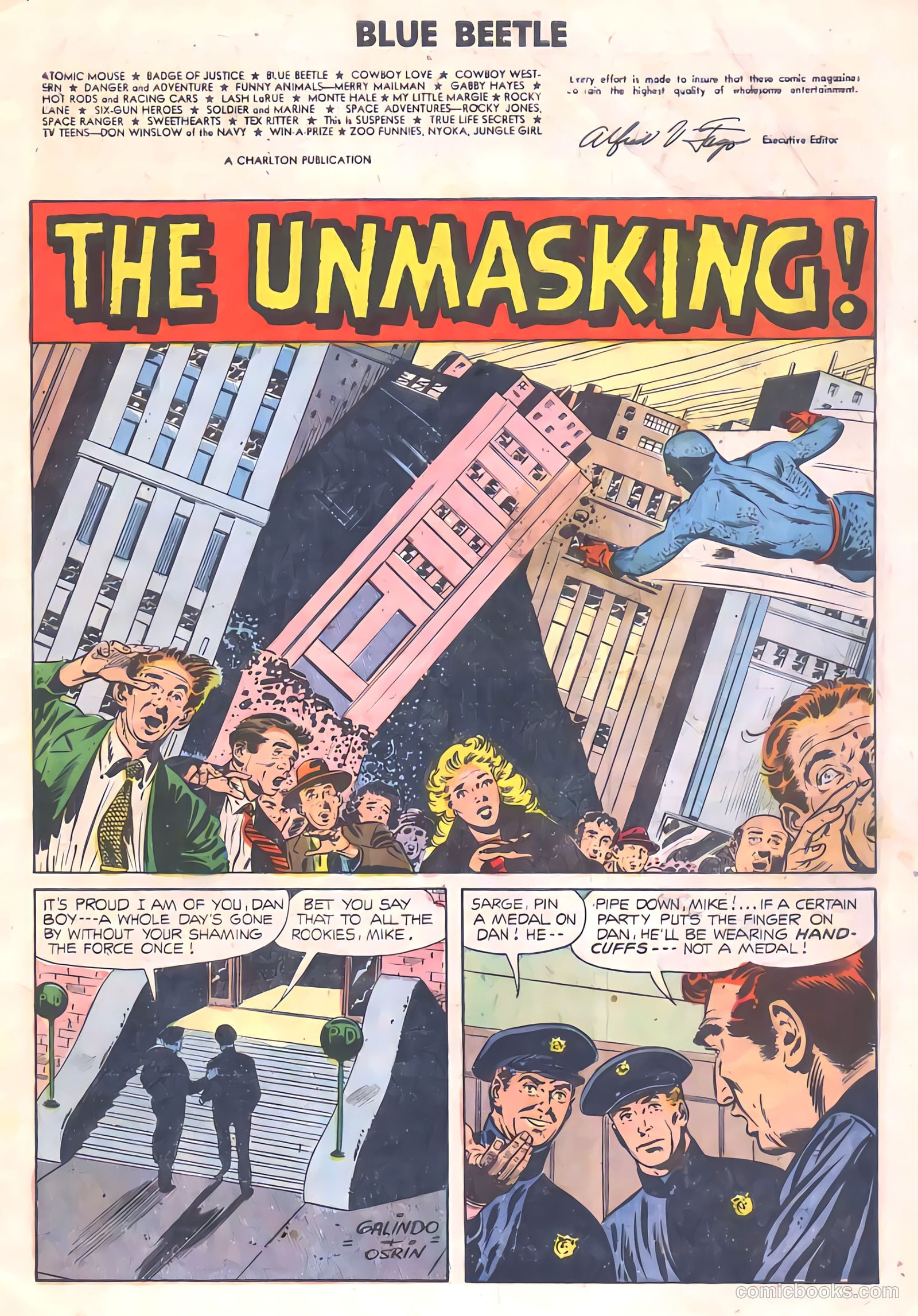 The Blue Beetle #21 (1955) — page 3 of 36